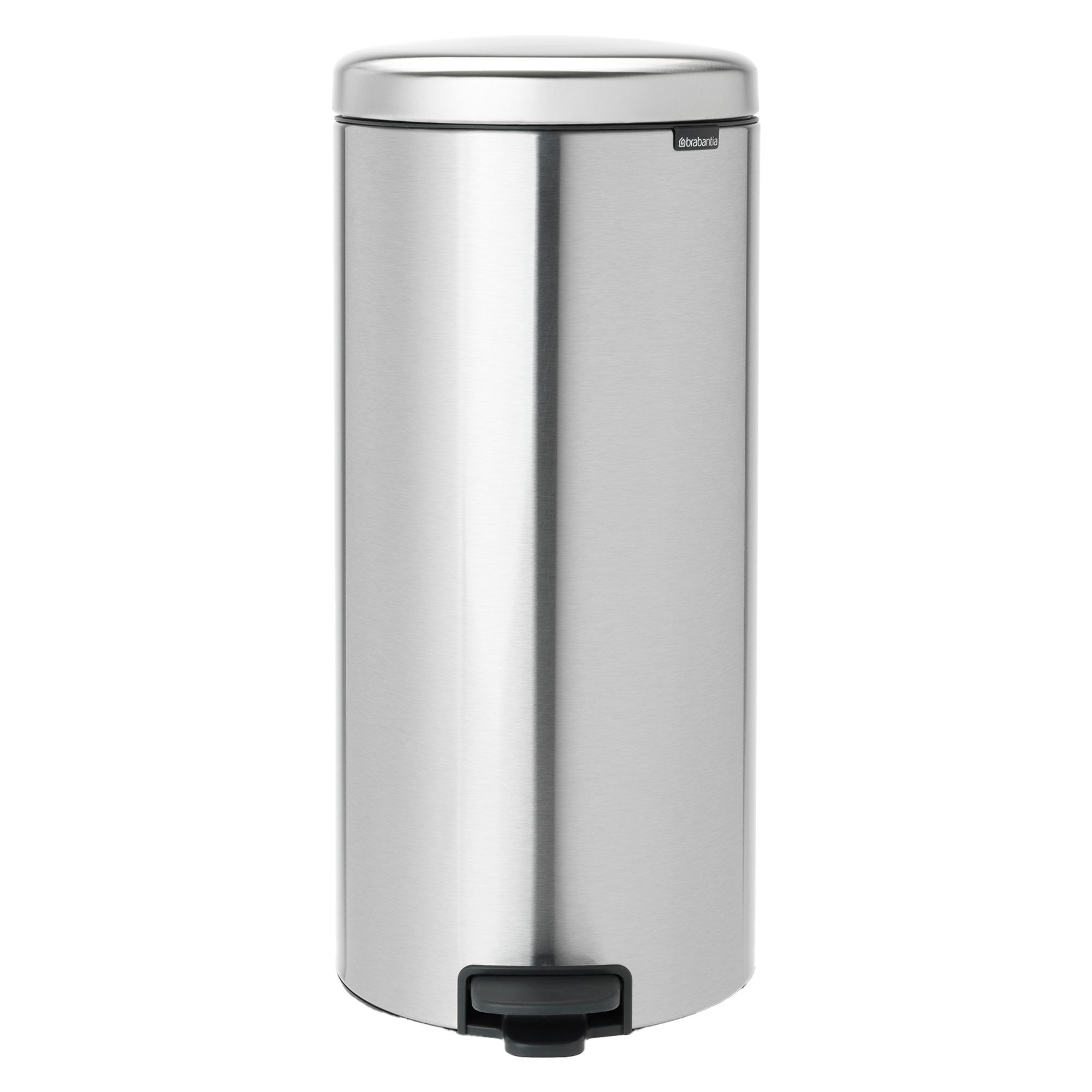 Brabantia NewIcon pedalspand 30 liter, matbørstet stål