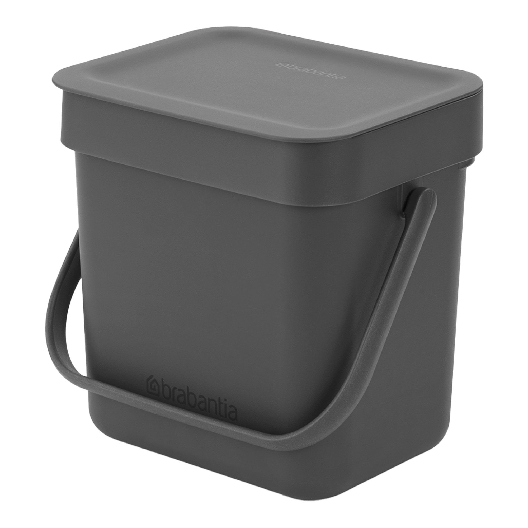 Brabantia Sort & Go affaldsspand 3 liter, mørkegrå