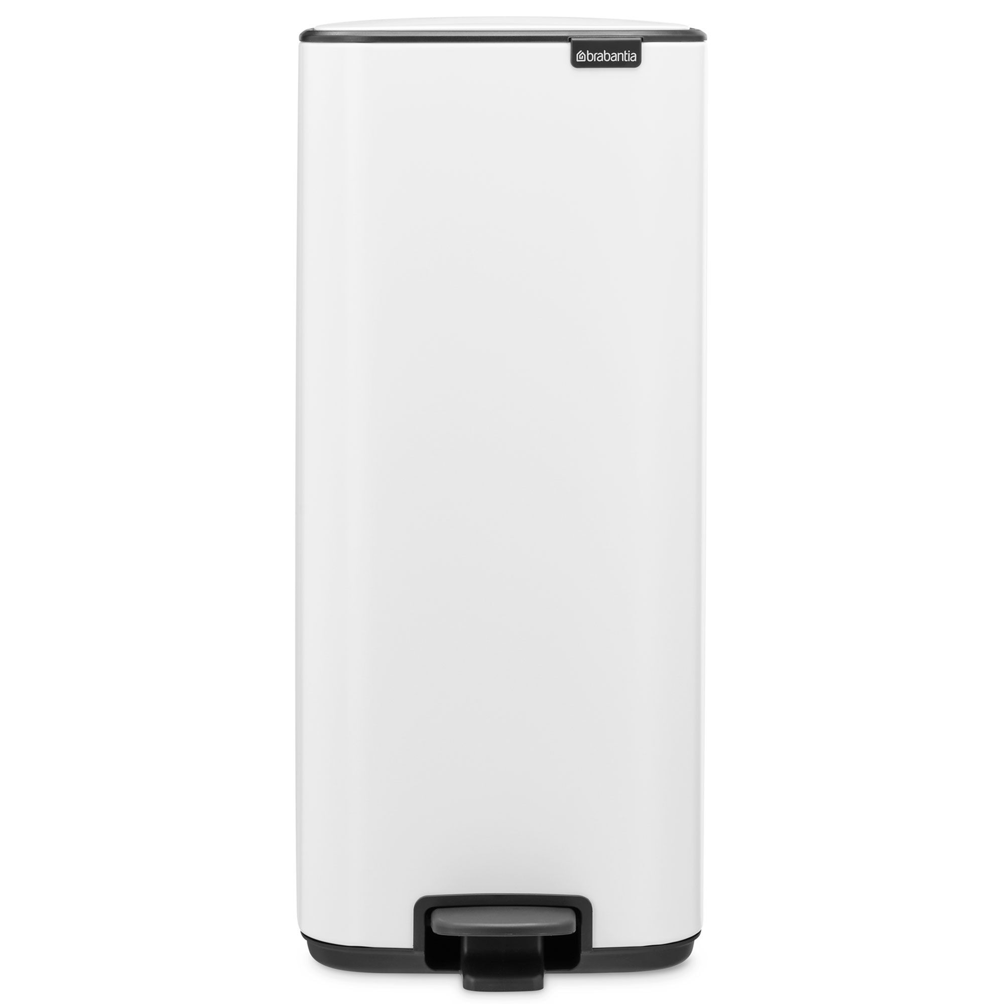 Brabantia Bo pedalspand 30 liter, hvid
