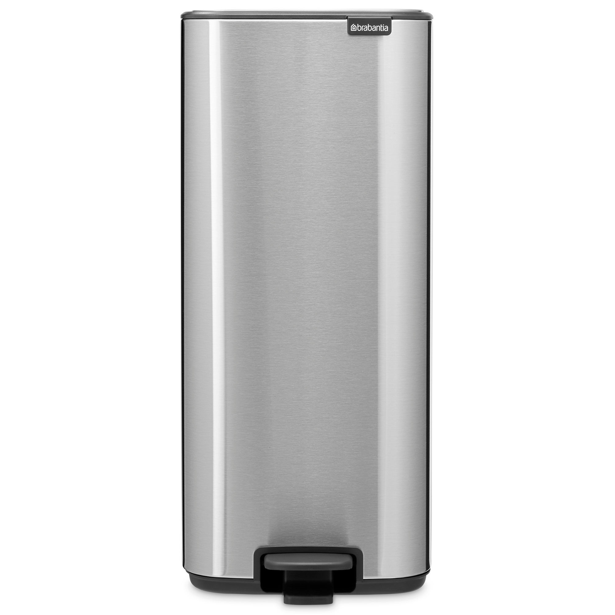 Brabantia Bo pedalspand 30 liter, matbørstet stål