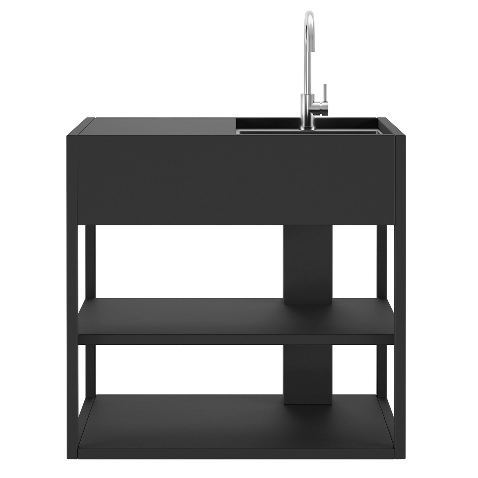 Röshults Essentials Vask 94 R/højre, beluga black