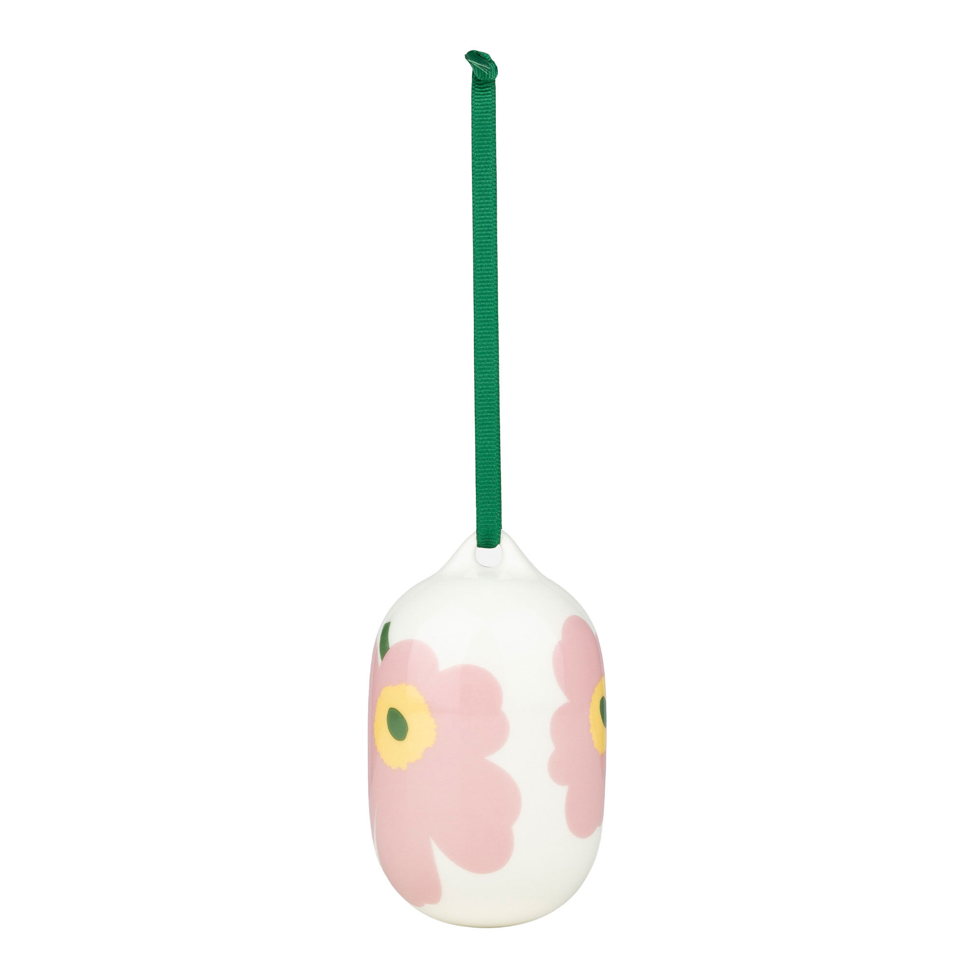 Marimekko Unikko hæng, hvid/rosa/grøn