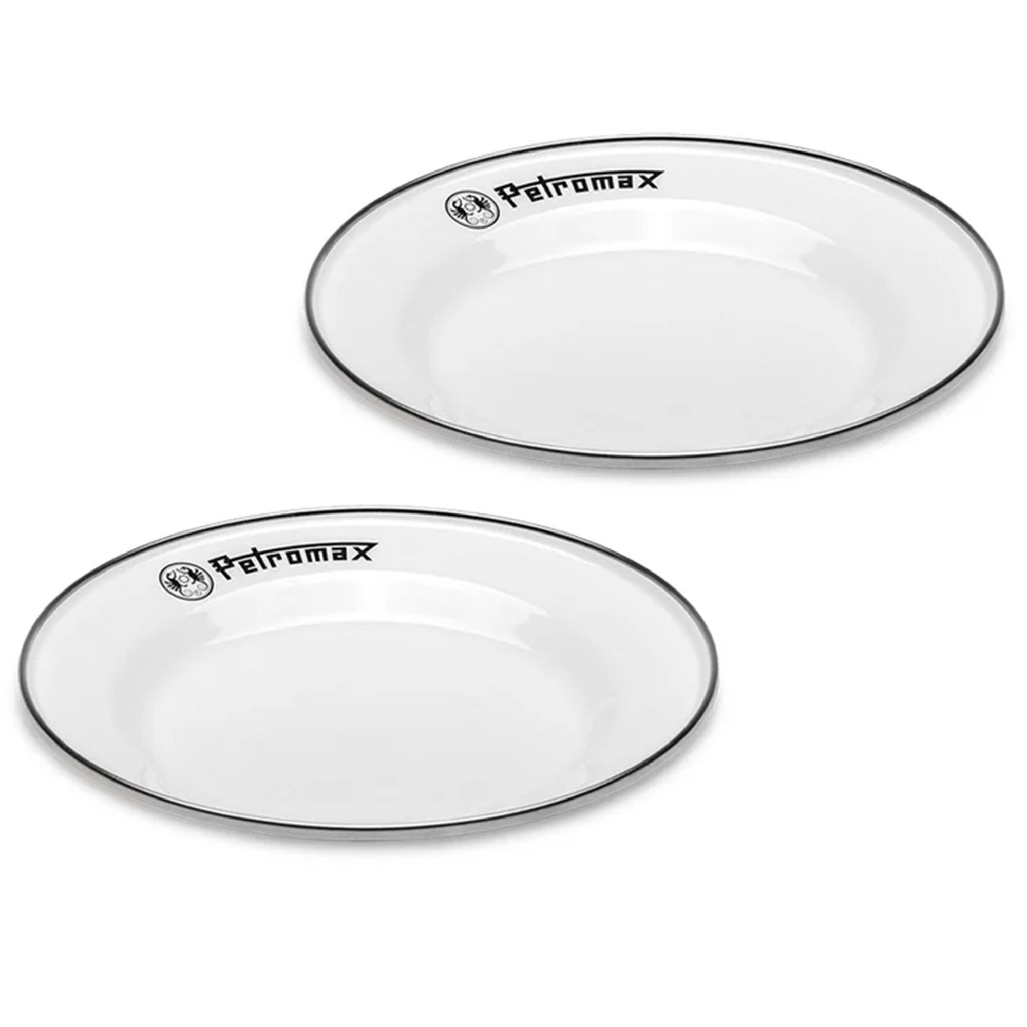 Petromax Assiet Ø18 cm, hvid, 2 stk.