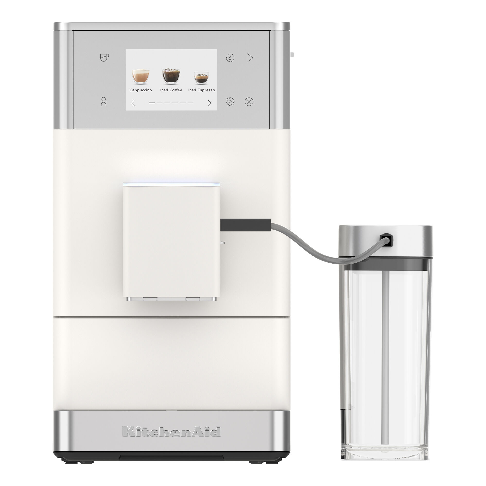 Kitchenaid KF4 FA helautomatisk espressomaskine, porcelænshvid