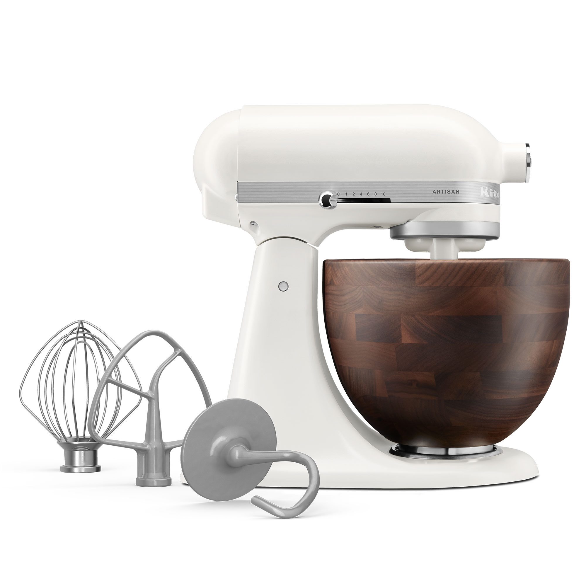 Kitchenaid Køkkenassistent 4,7 liter, porcelæn træskål
