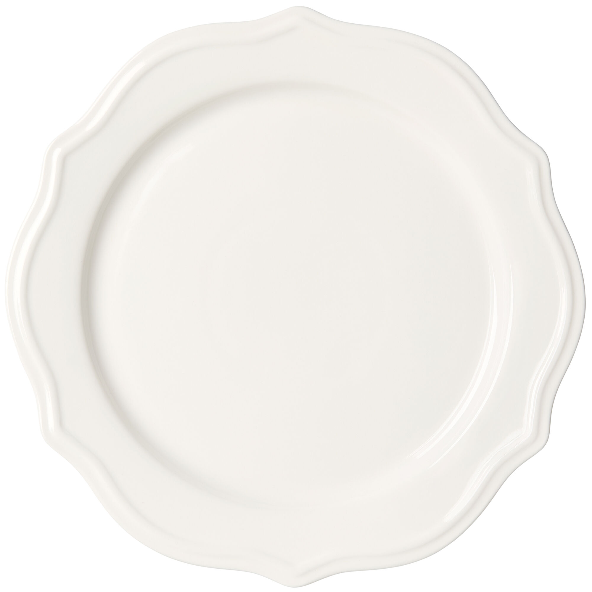 Decotique Violette tallerken 28 cm, hvid