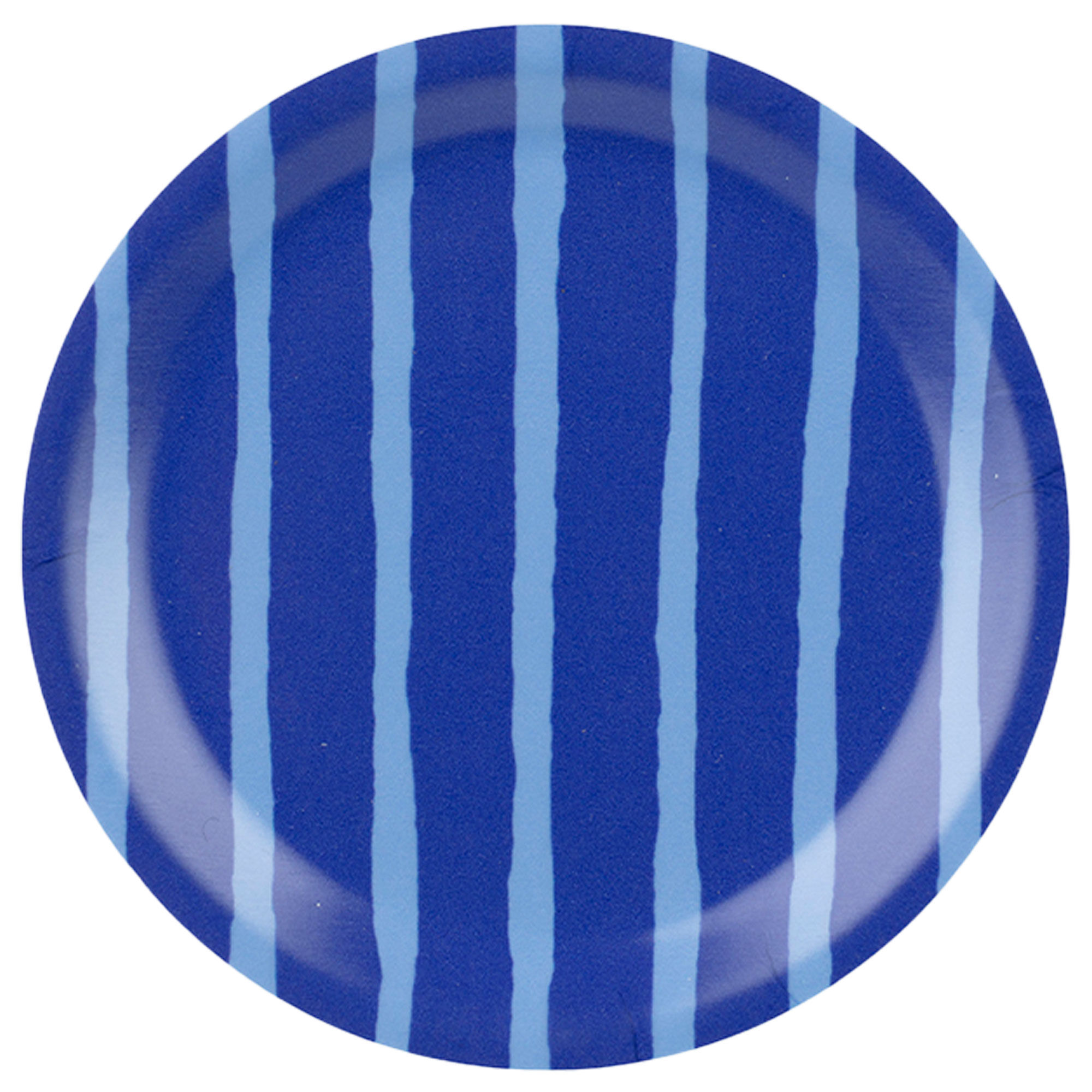 Marimekko Piccolo glasunderlag 11 cm, lyseblå/blå
