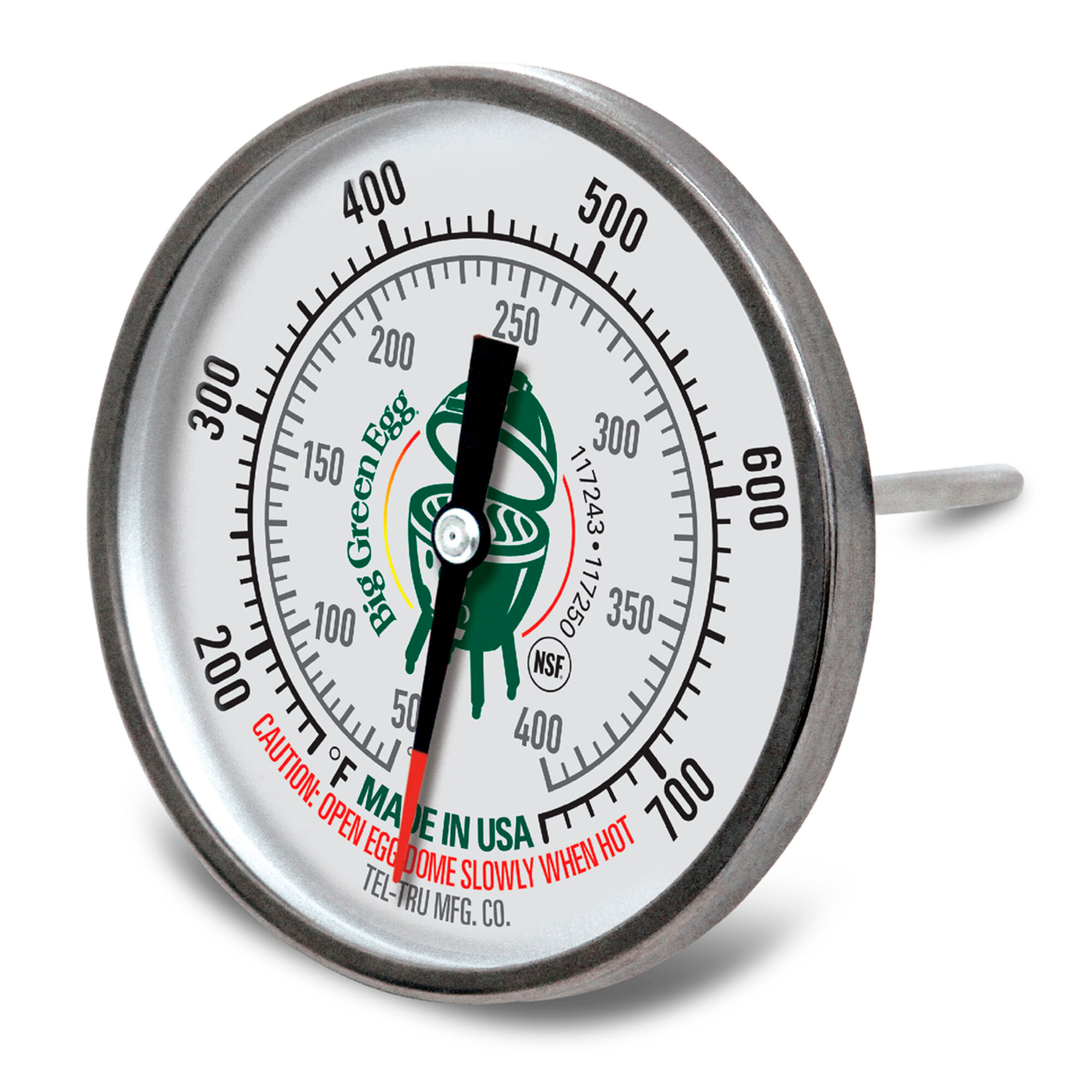 Big green egg Termometer 8 cm til L/XL/2XL