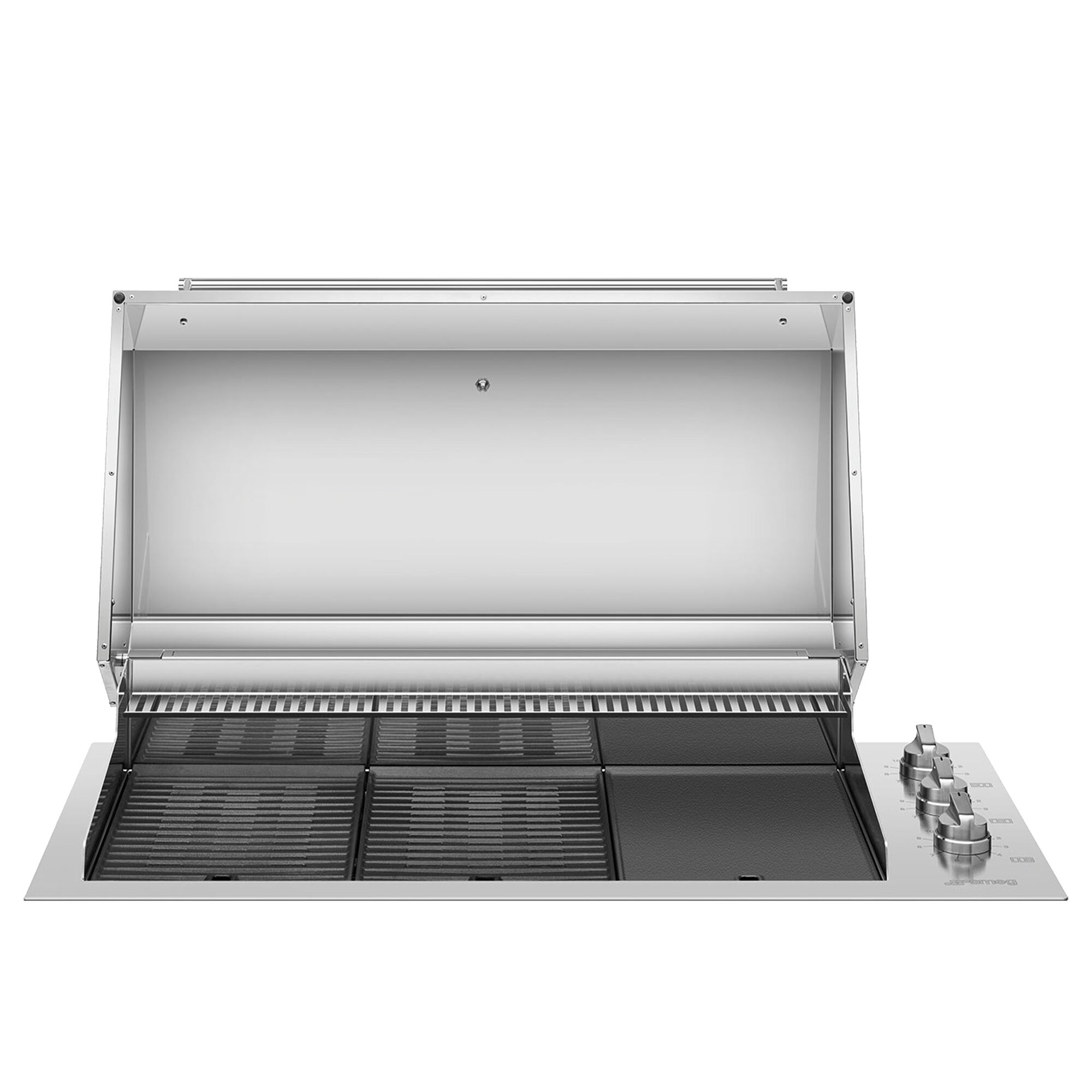 Smeg BBQE12X Elektrisk Grill 120 cm, rustfrit stål