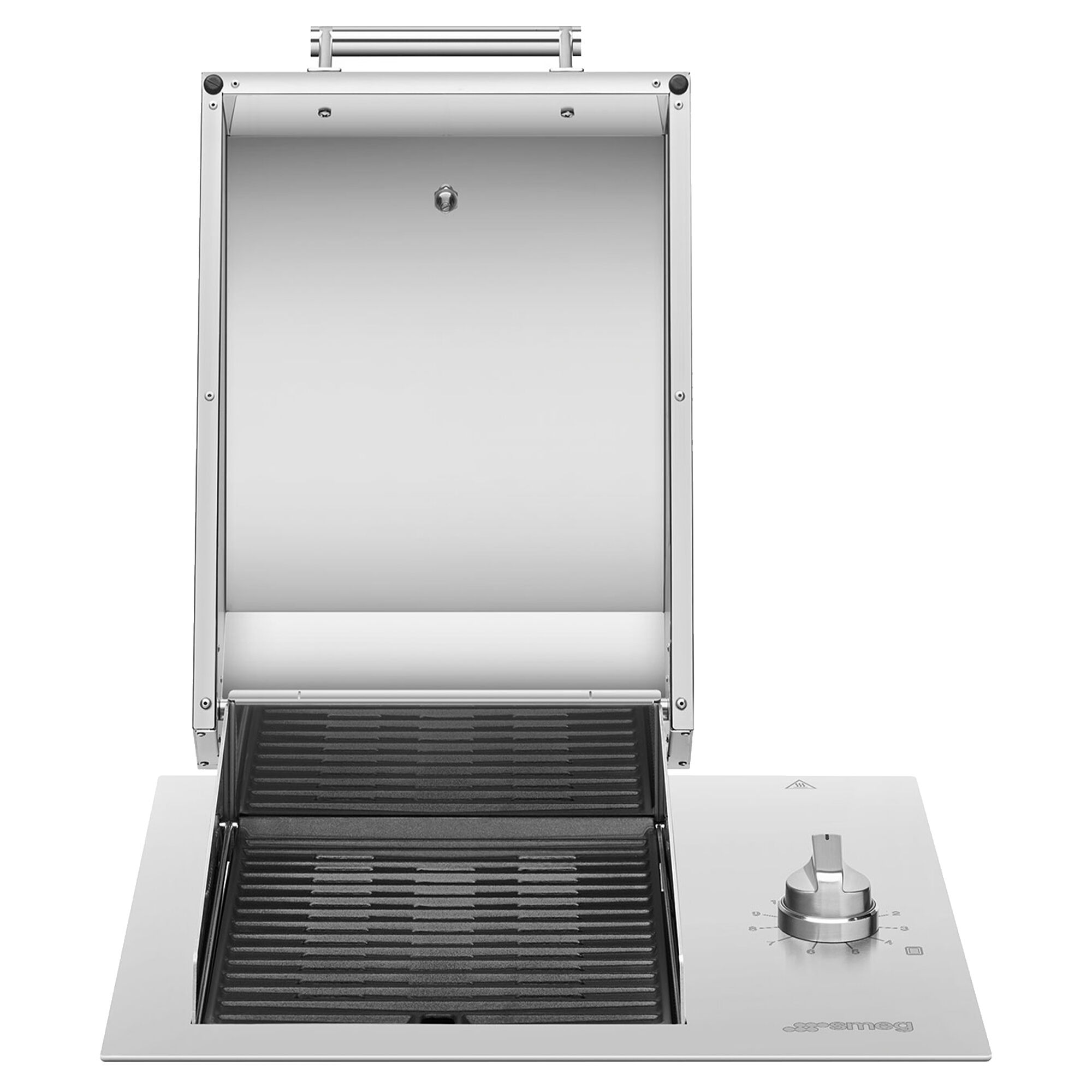Smeg BBQE60X Elektrisk Grill 60 cm i rustfrit stål