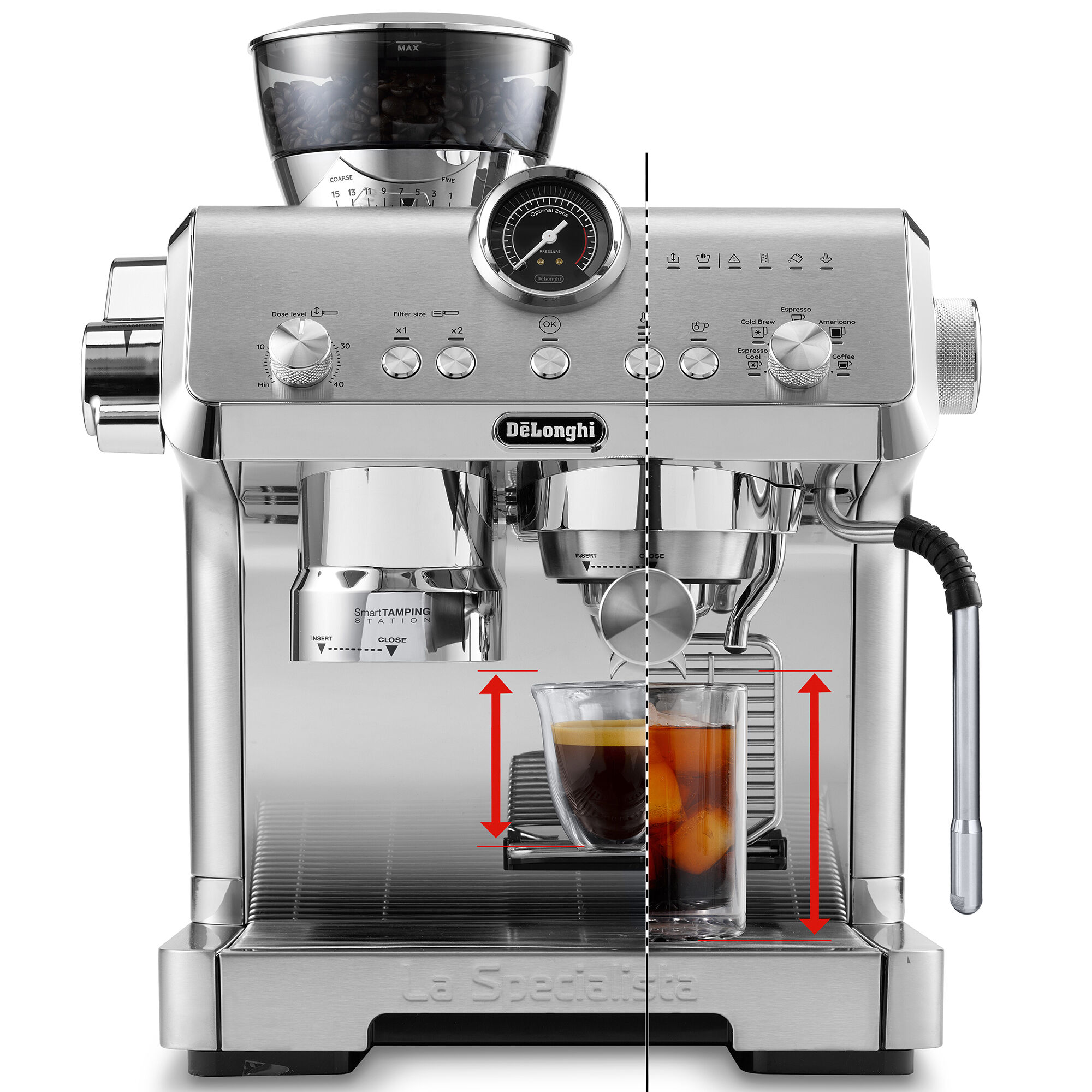 Delonghi EC9555.M Espressomaskine med kværn