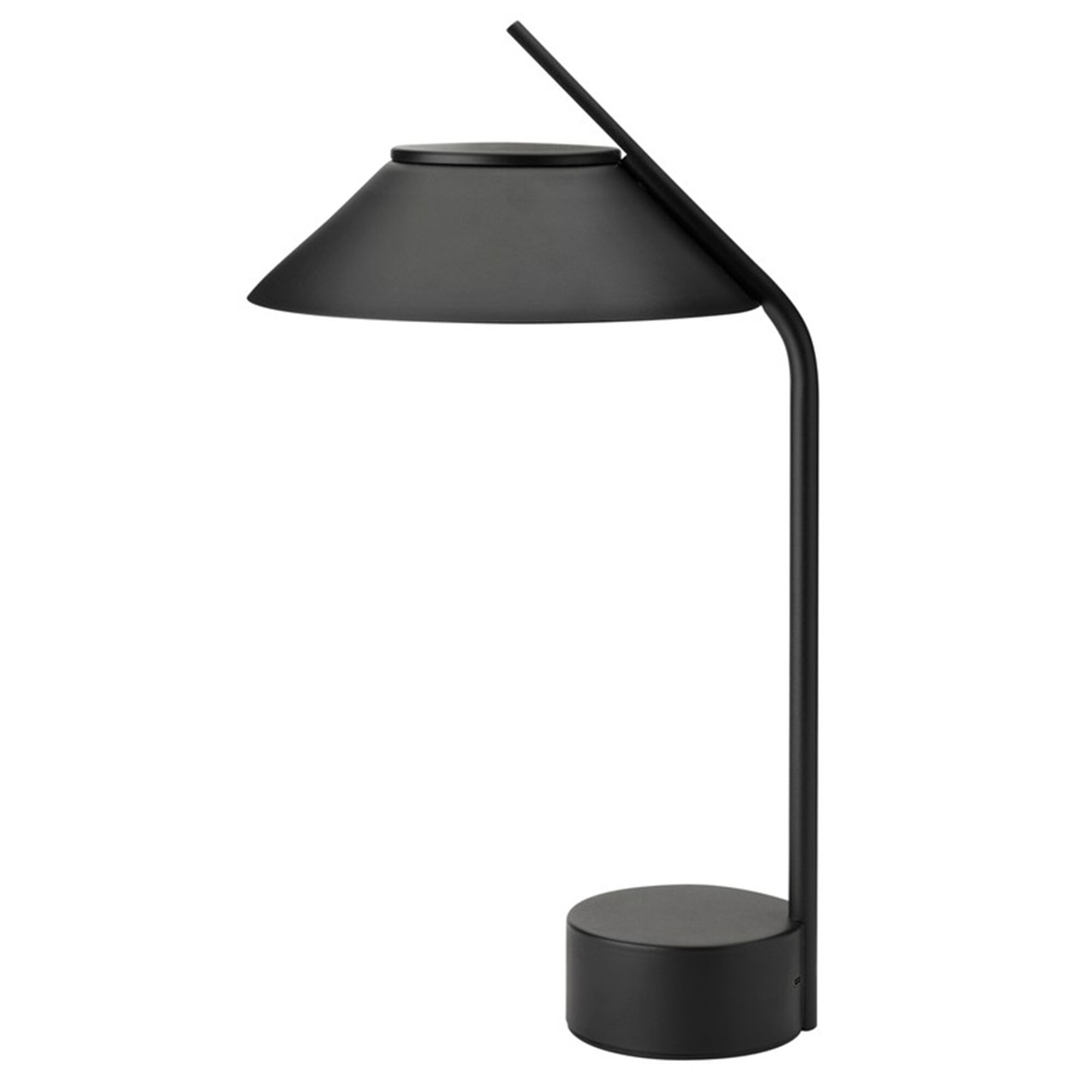 Stelton Vinkel LED-lampe transportabel, sort