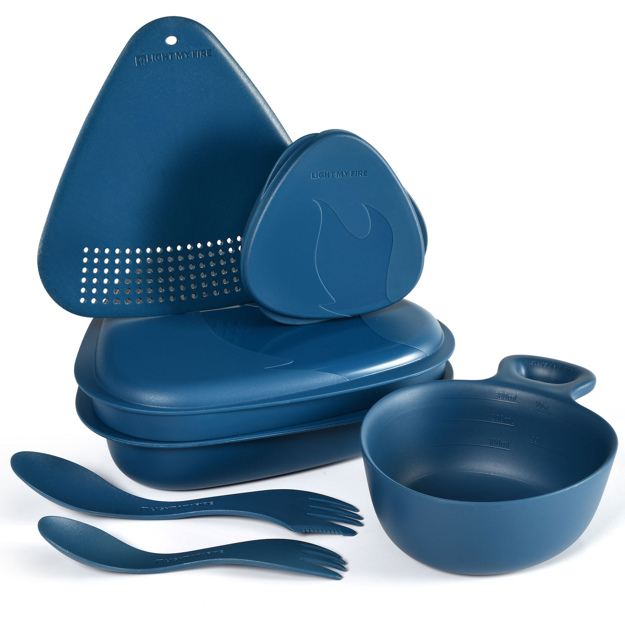 Light my fire MealKit 2.0 madkasse,  hazy blue