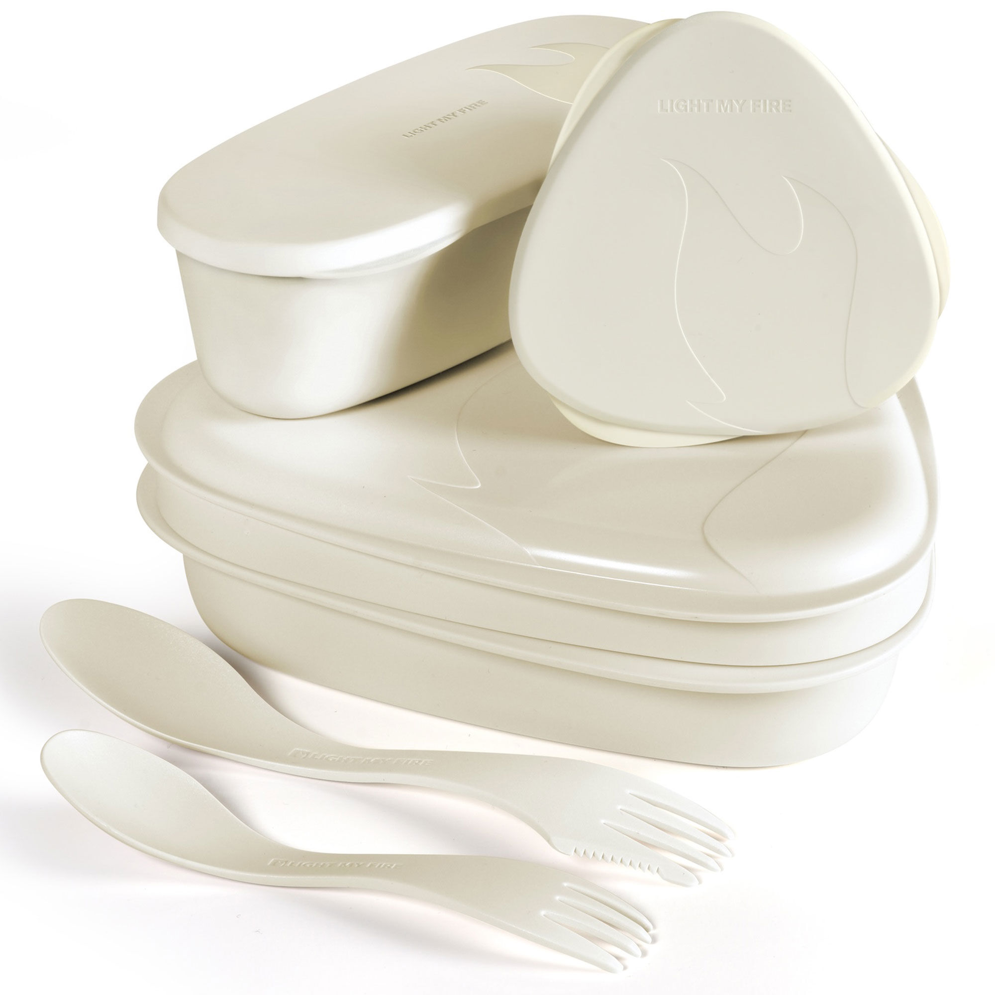 Light my fire LunchKit 2.0 madkasse, cream
