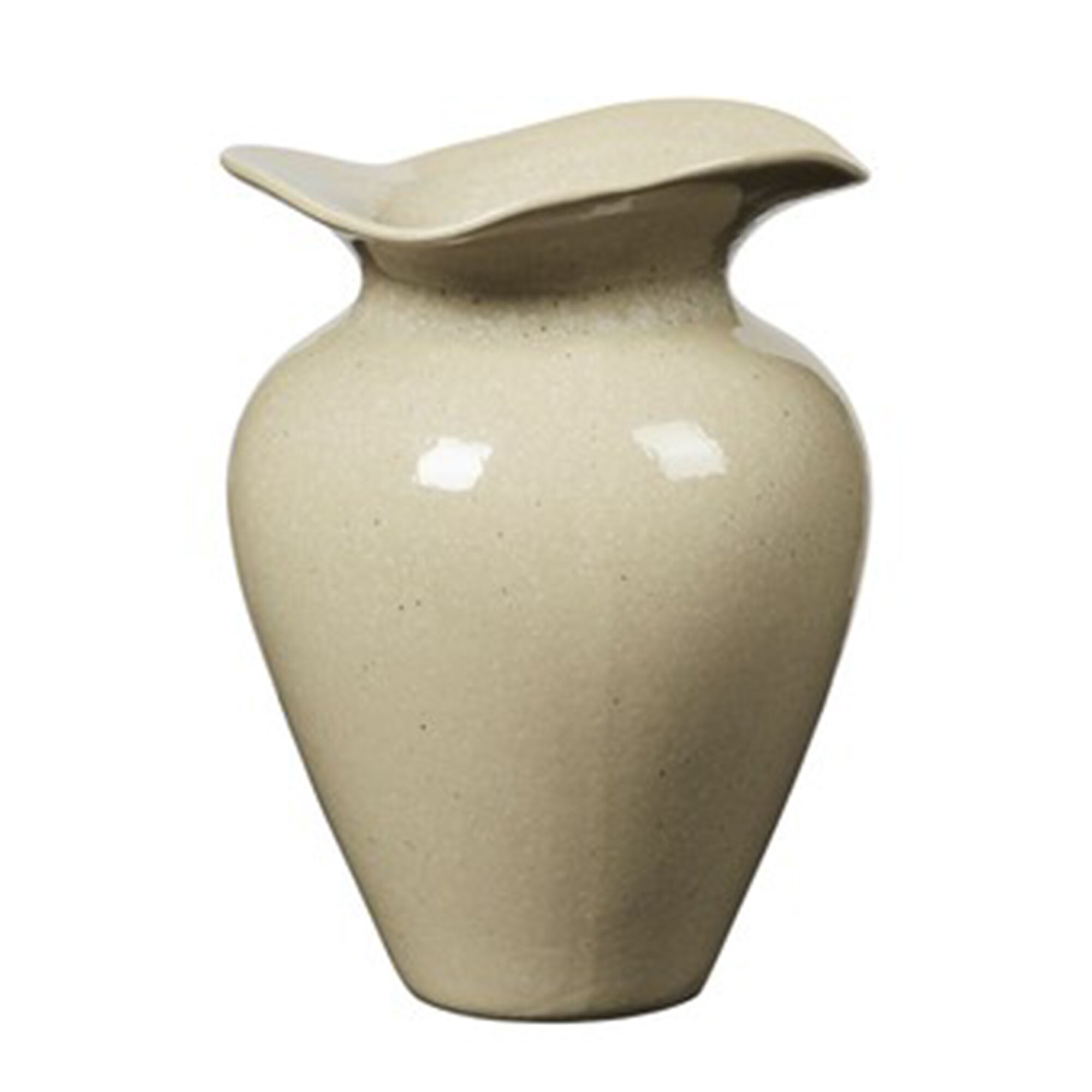 Broste Florentina vase S, beige