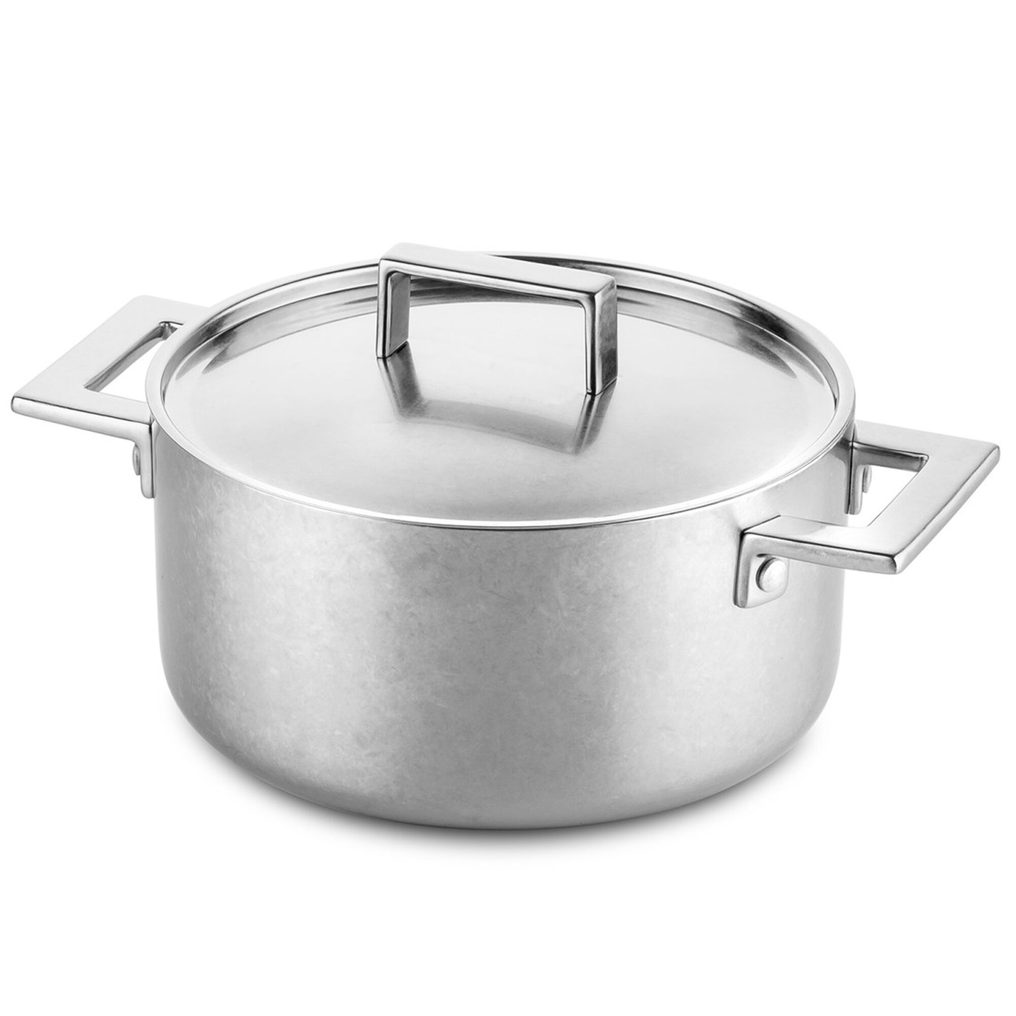 Mepra Attiva gryde med låg 22 cm, rustfrit stål