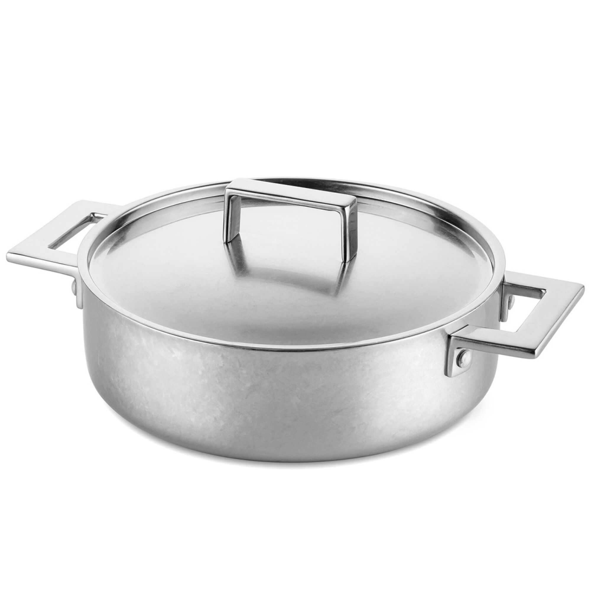Mepra Attiva traktørpande med låg 24 cm, rustfrit stål
