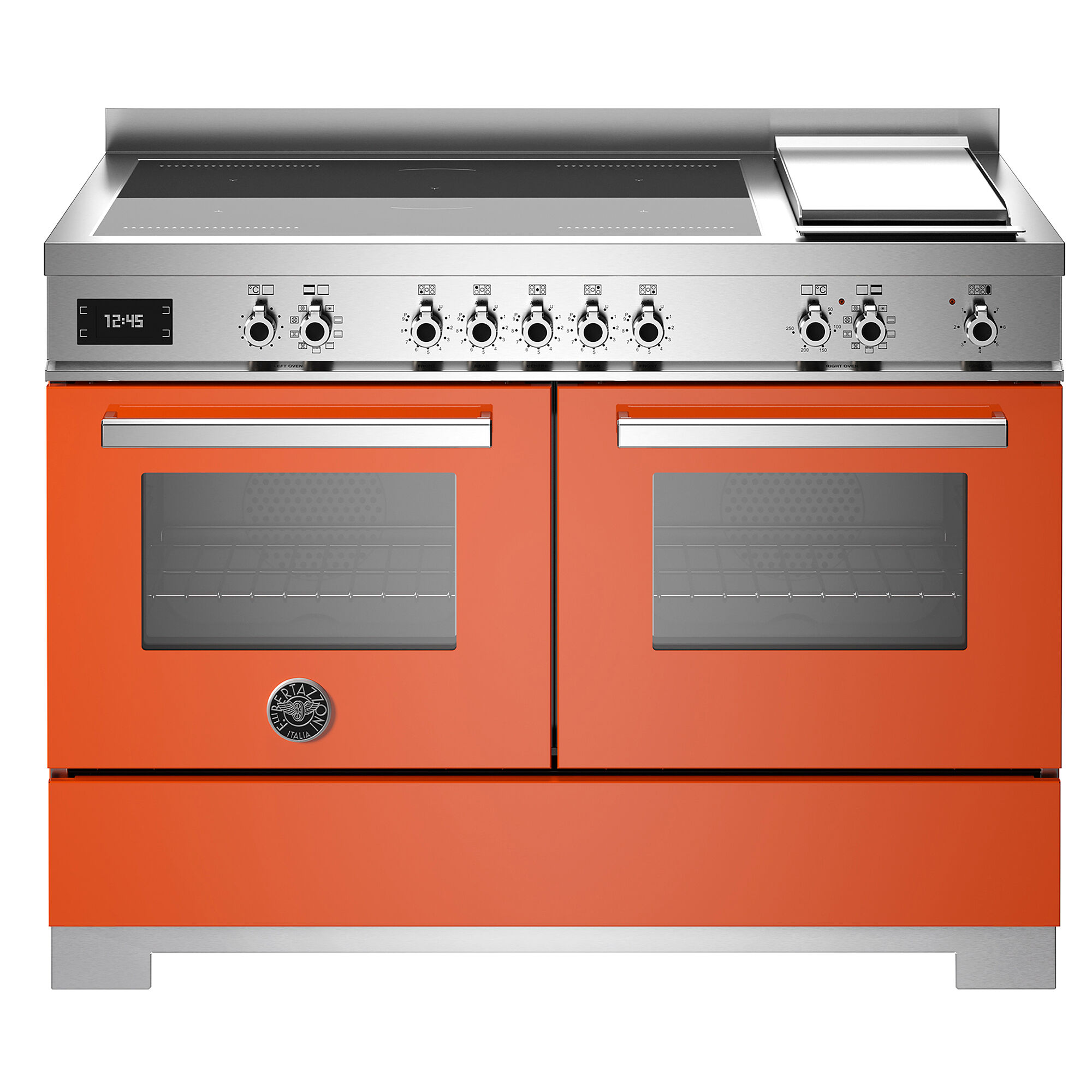 Bertazzoni Professional PRO125I2EART2 induktionskomfur 120 cm, orange