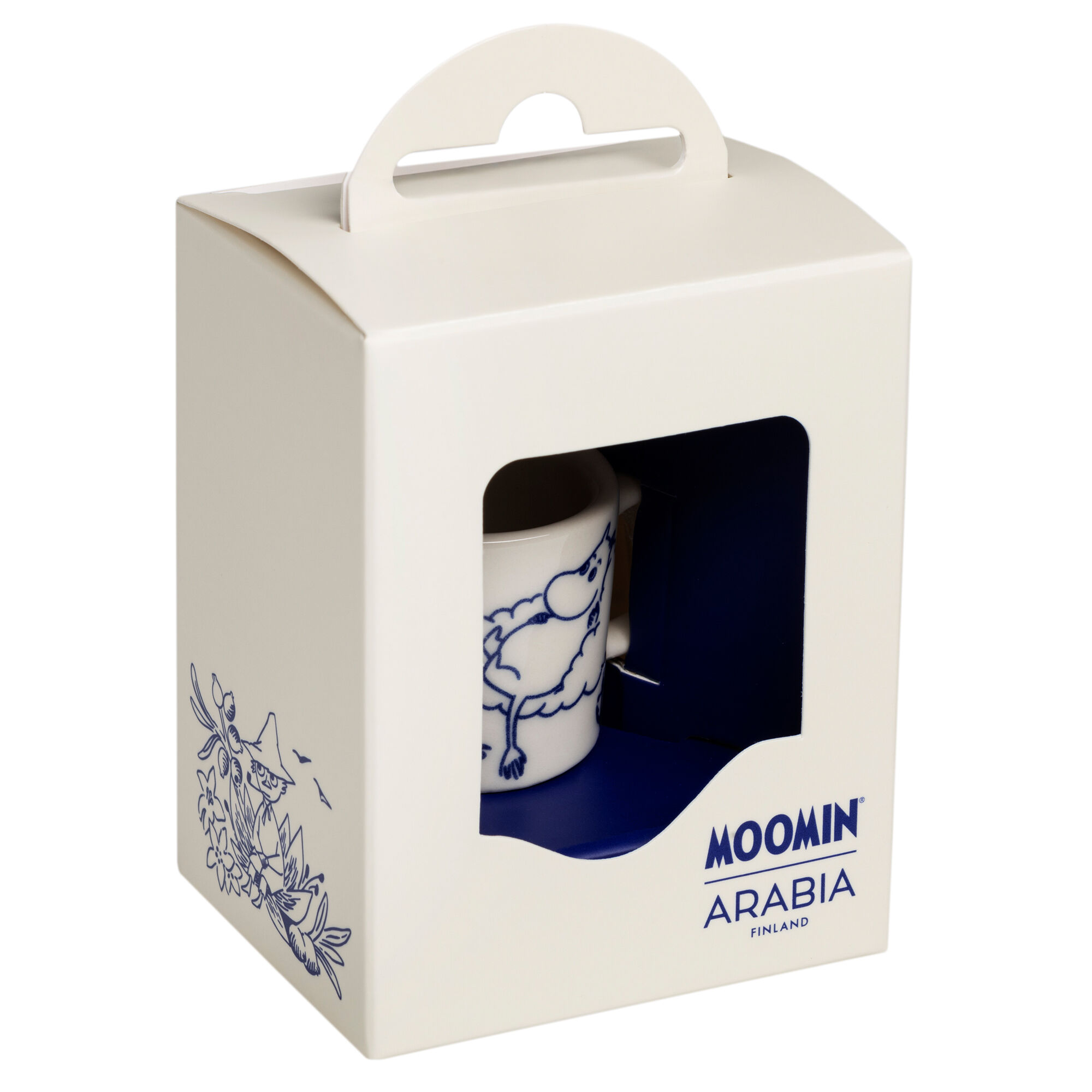 Moomin arabia Mumi Haru minikrus, blå/hvid