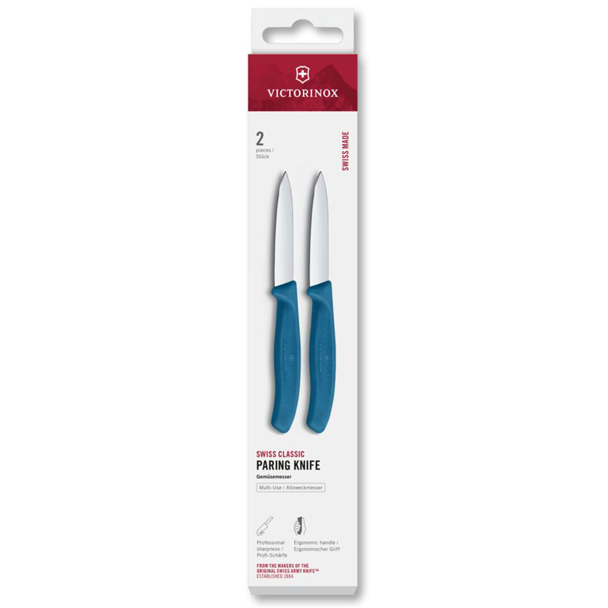 Victorinox Swiss Classic urtekniv 2 stk, blå
