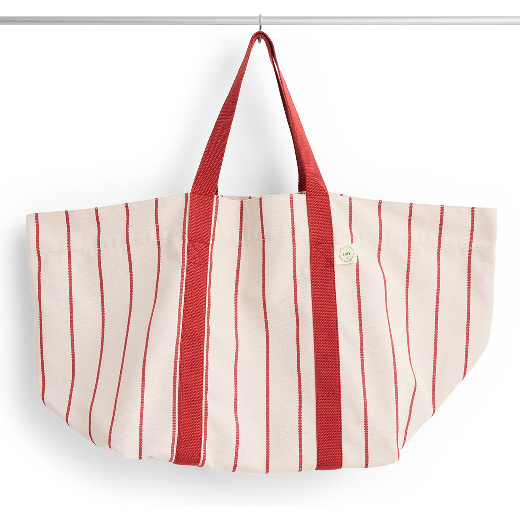 Hay Outdoor Market picnicstaske medium, beige/rød
