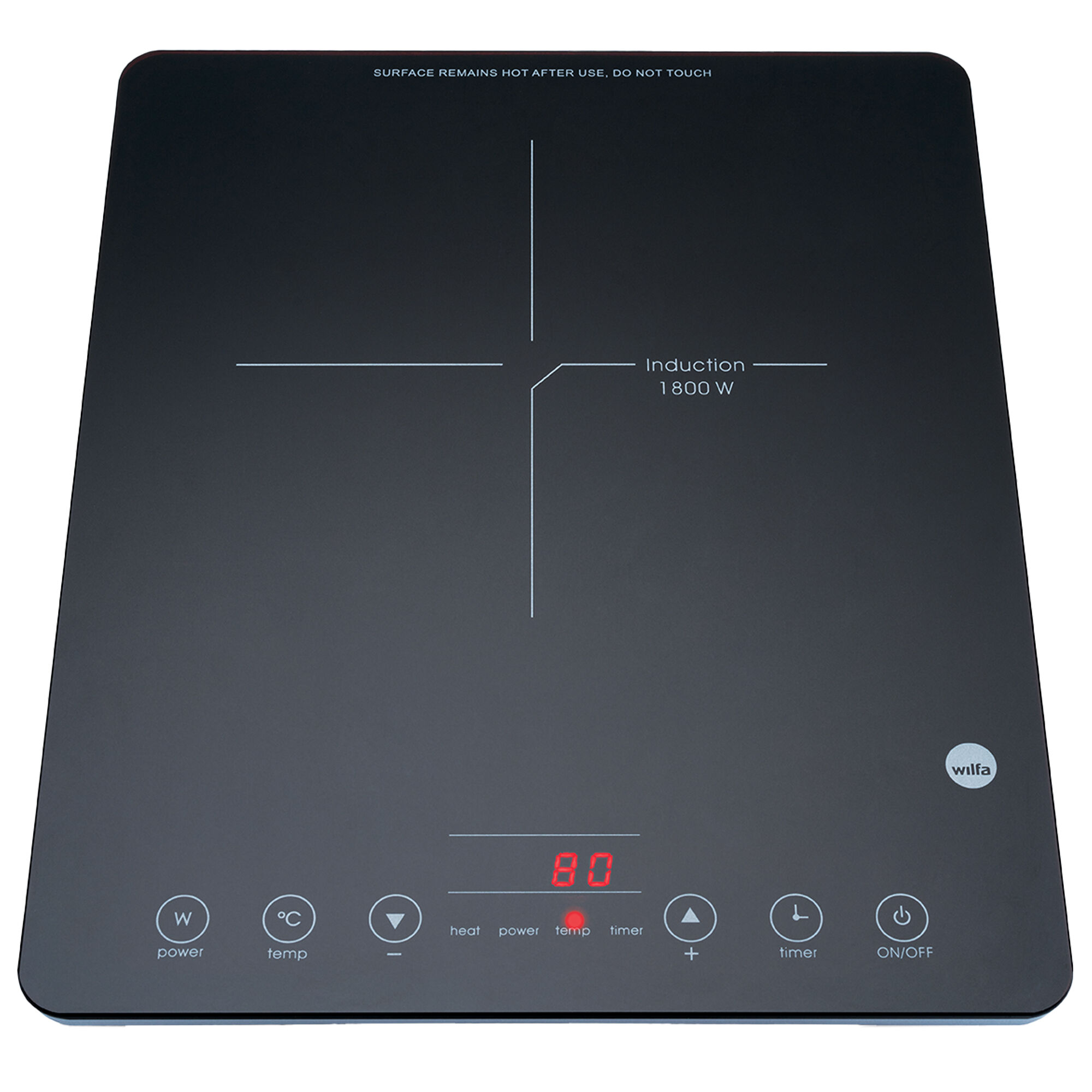 Wilfa ICP-1800B Induktionsplade