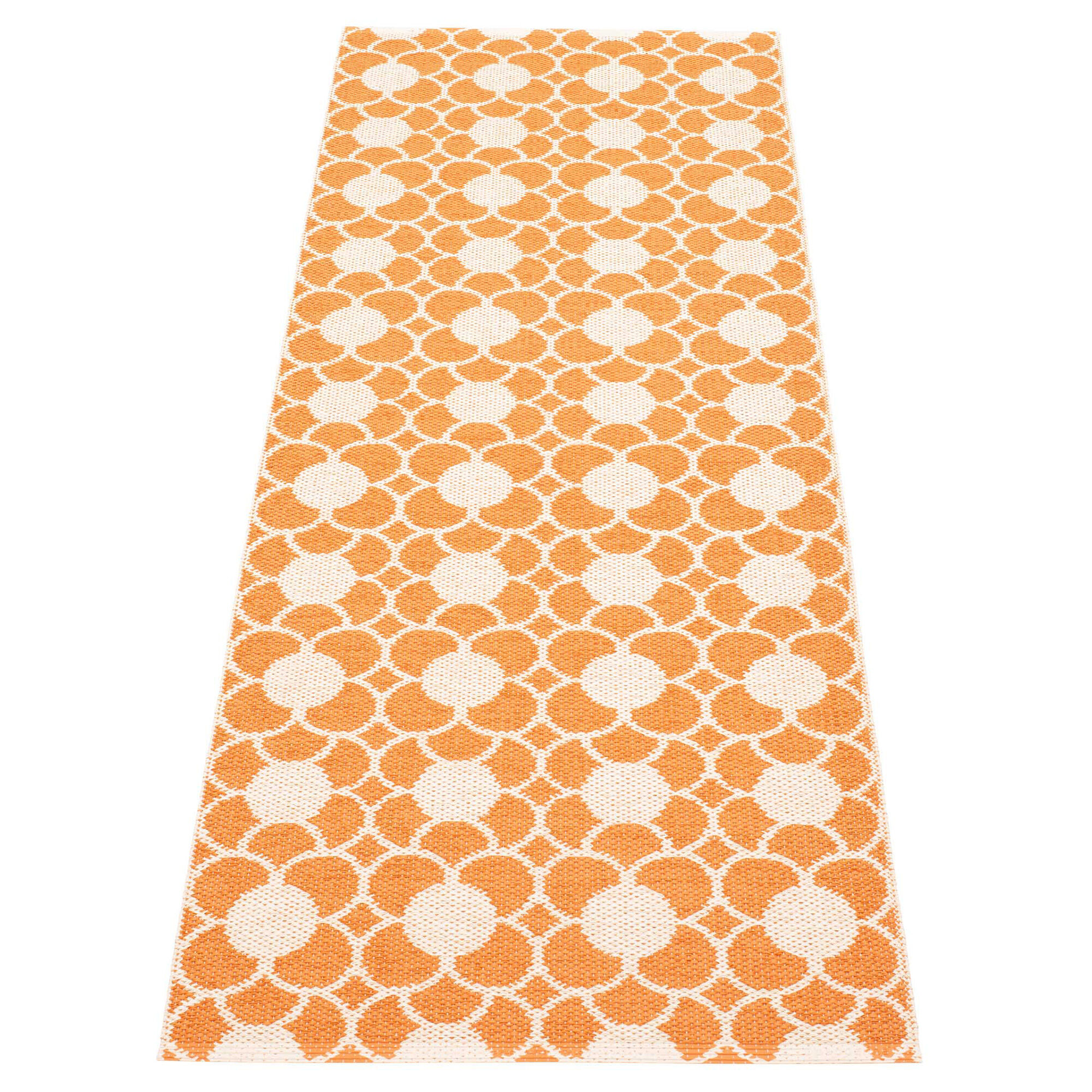 Pappelina Anya gulvtæppe 200 Ã 70 cm, pale orange/vanilla