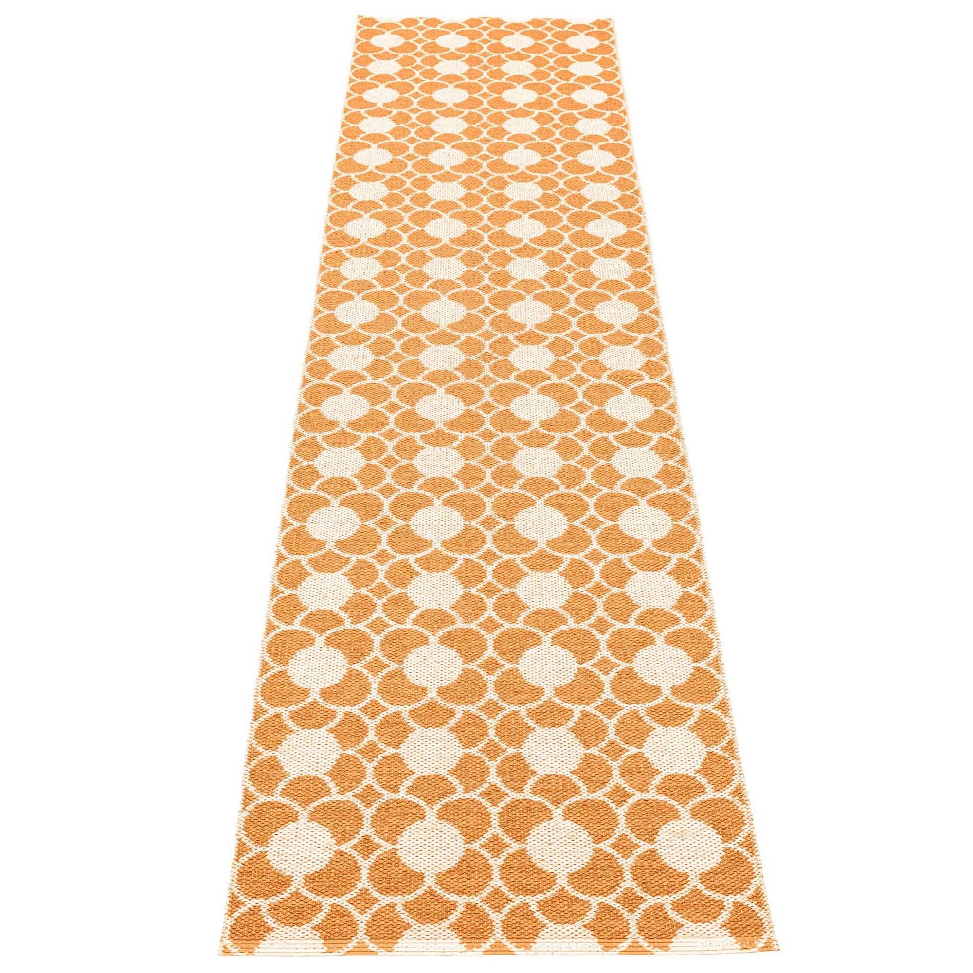 Pappelina Anya gulvtæppe 300 Ã 70 cm, pale orange/vanilla