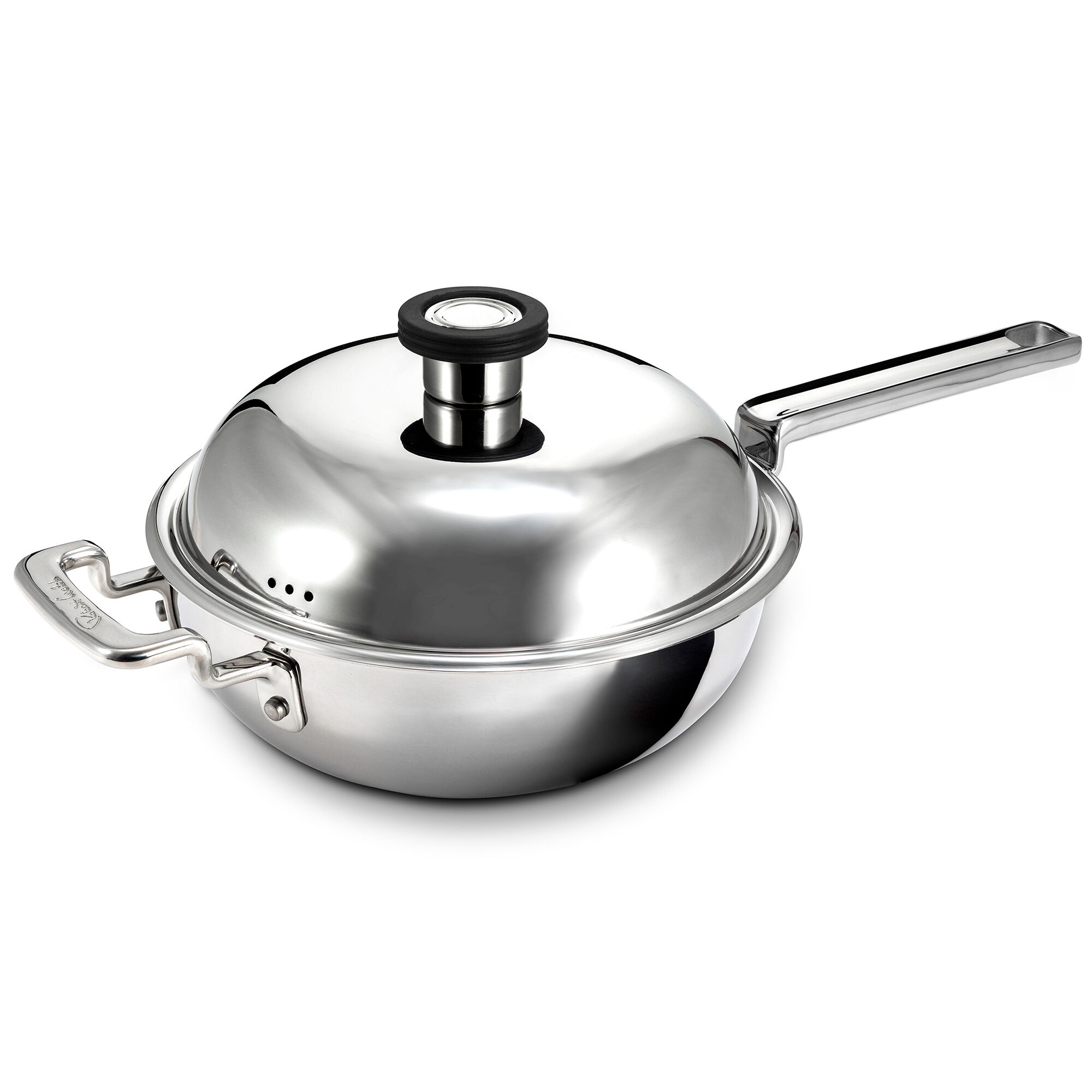 Robert welch 316 Series wok med låg, rustfrit stål