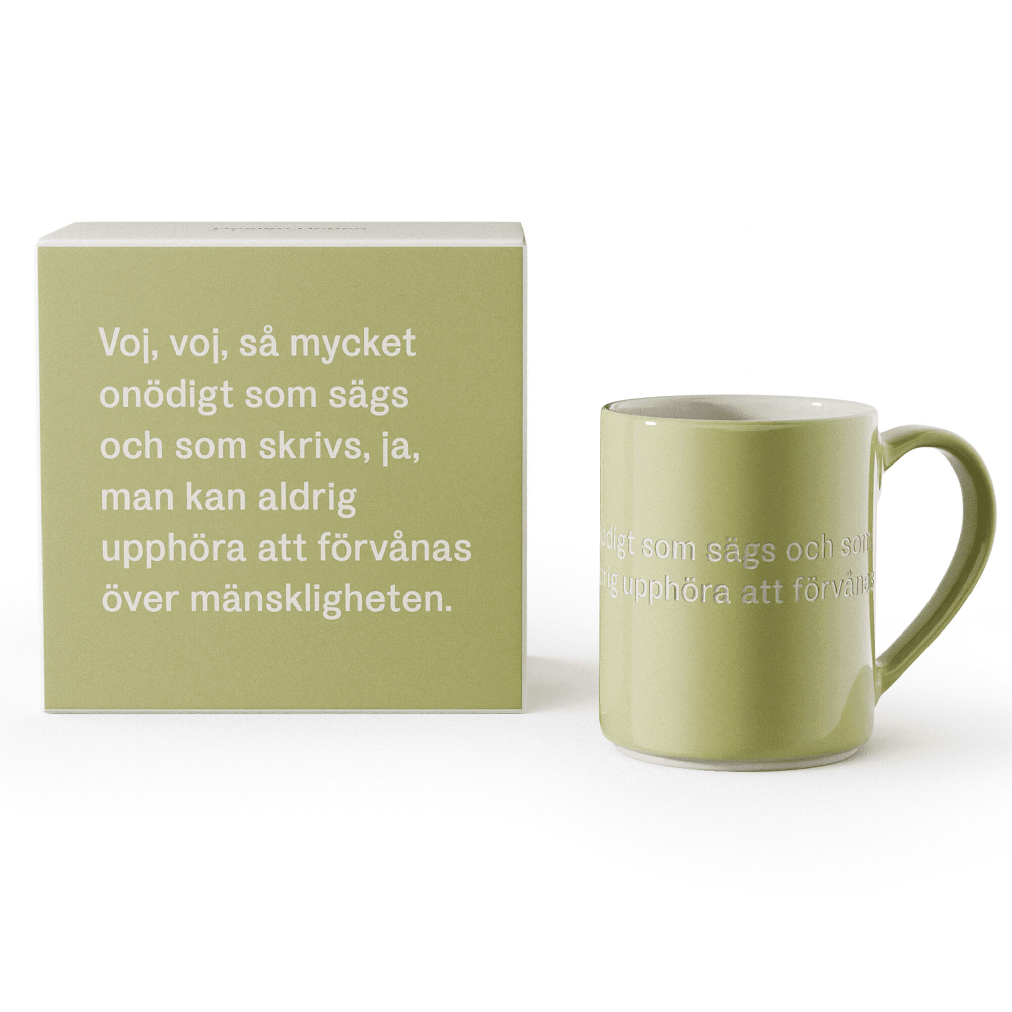 Design house stockholm Astrid Lindgren krus 35 cl, Voj, voj, så mycket onödigt som sägs