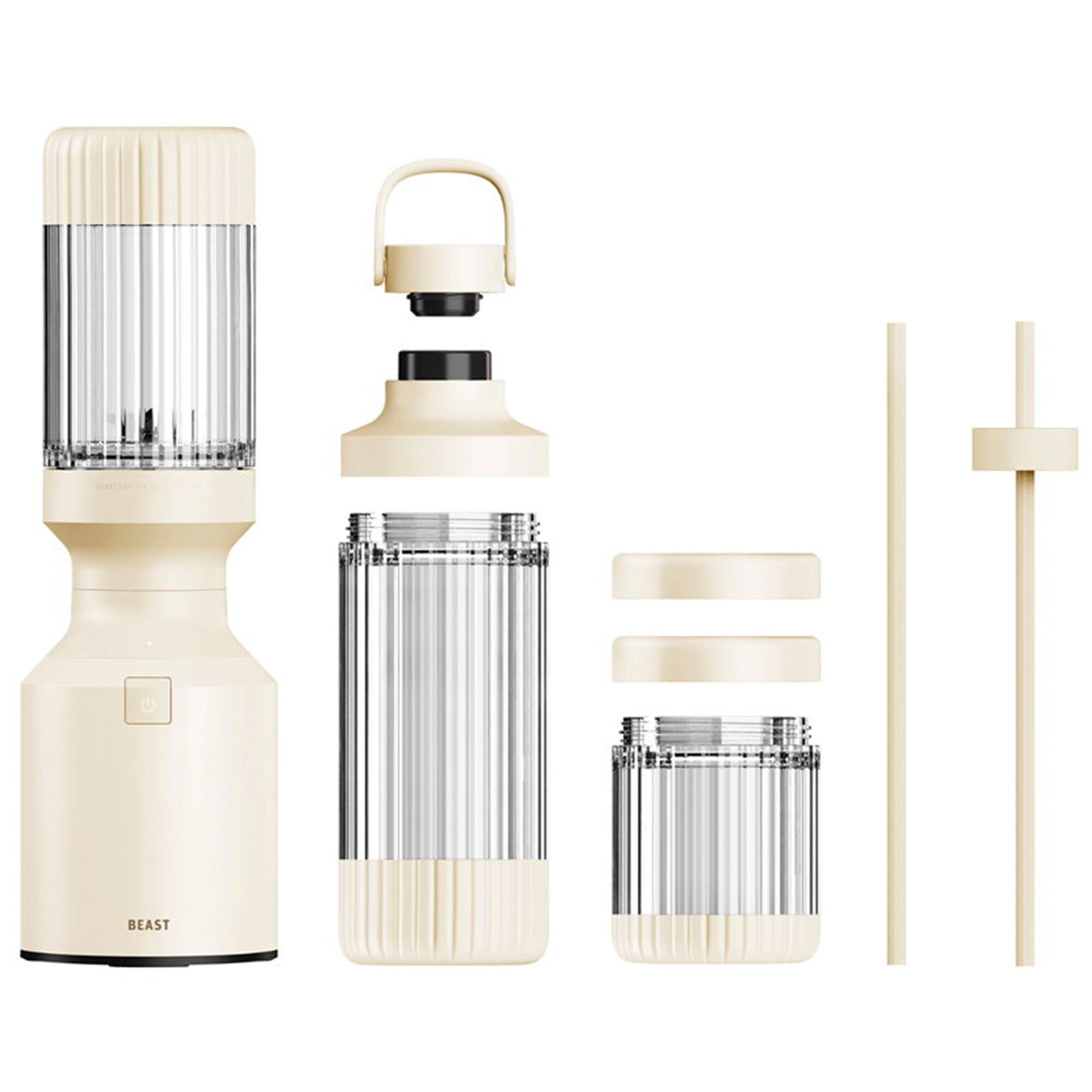 Beast Mighty Plus 850 blender, sandfarvet