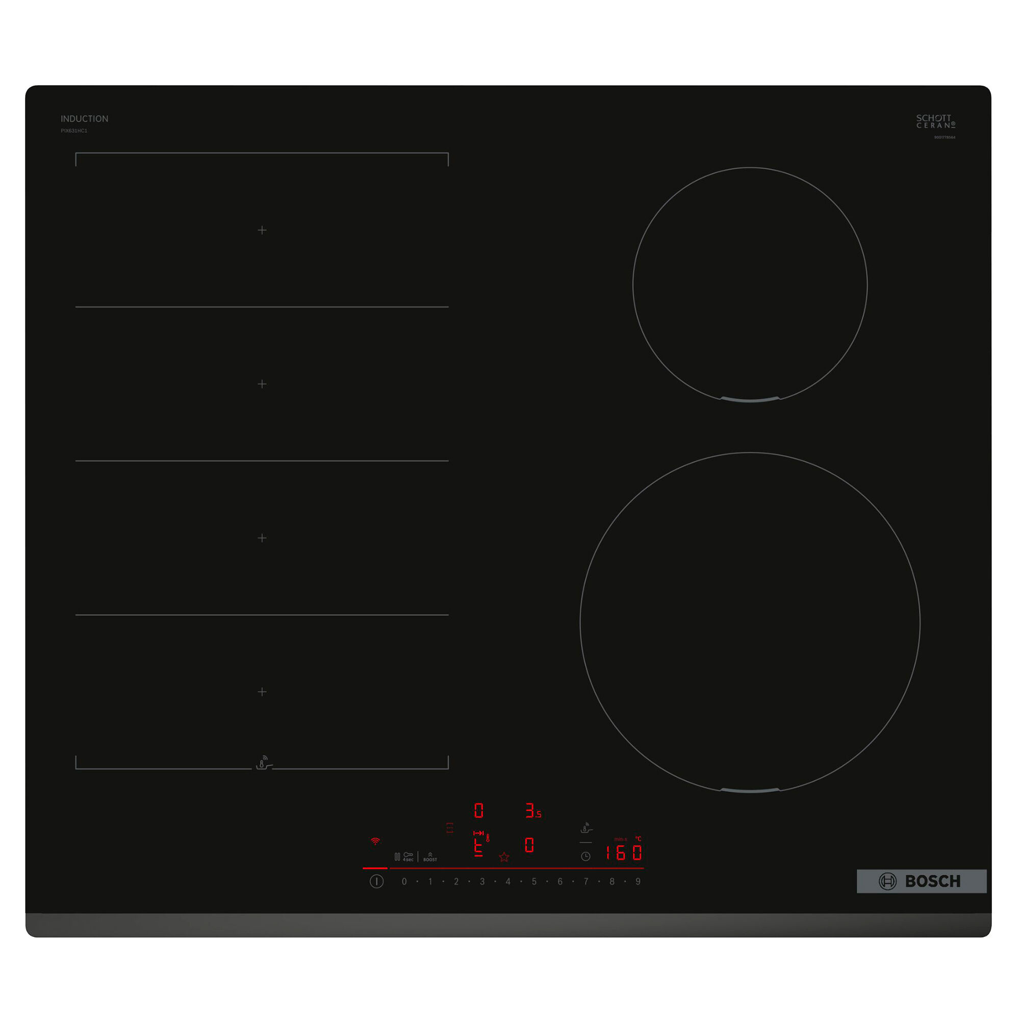 Bosch PIX631HC1E Serie 6 induktionskogeplade 60 cm