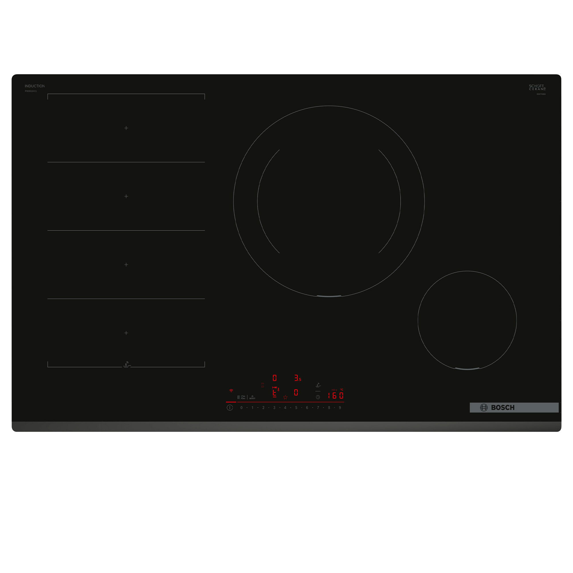 Bosch PXE831HC1E Serie 6 induktionskogeplade 80 cm