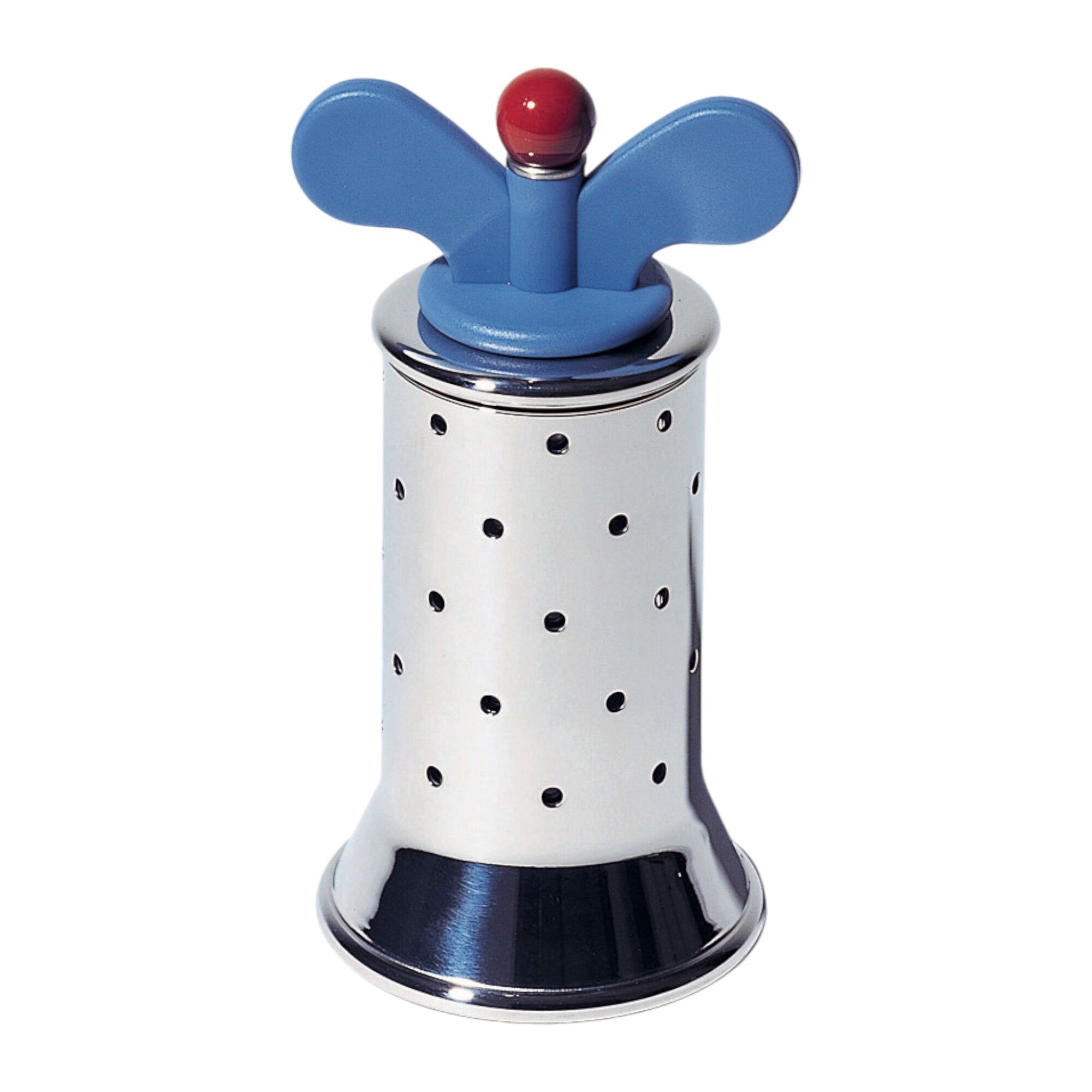 Alessi Peberkværn, stål/blå