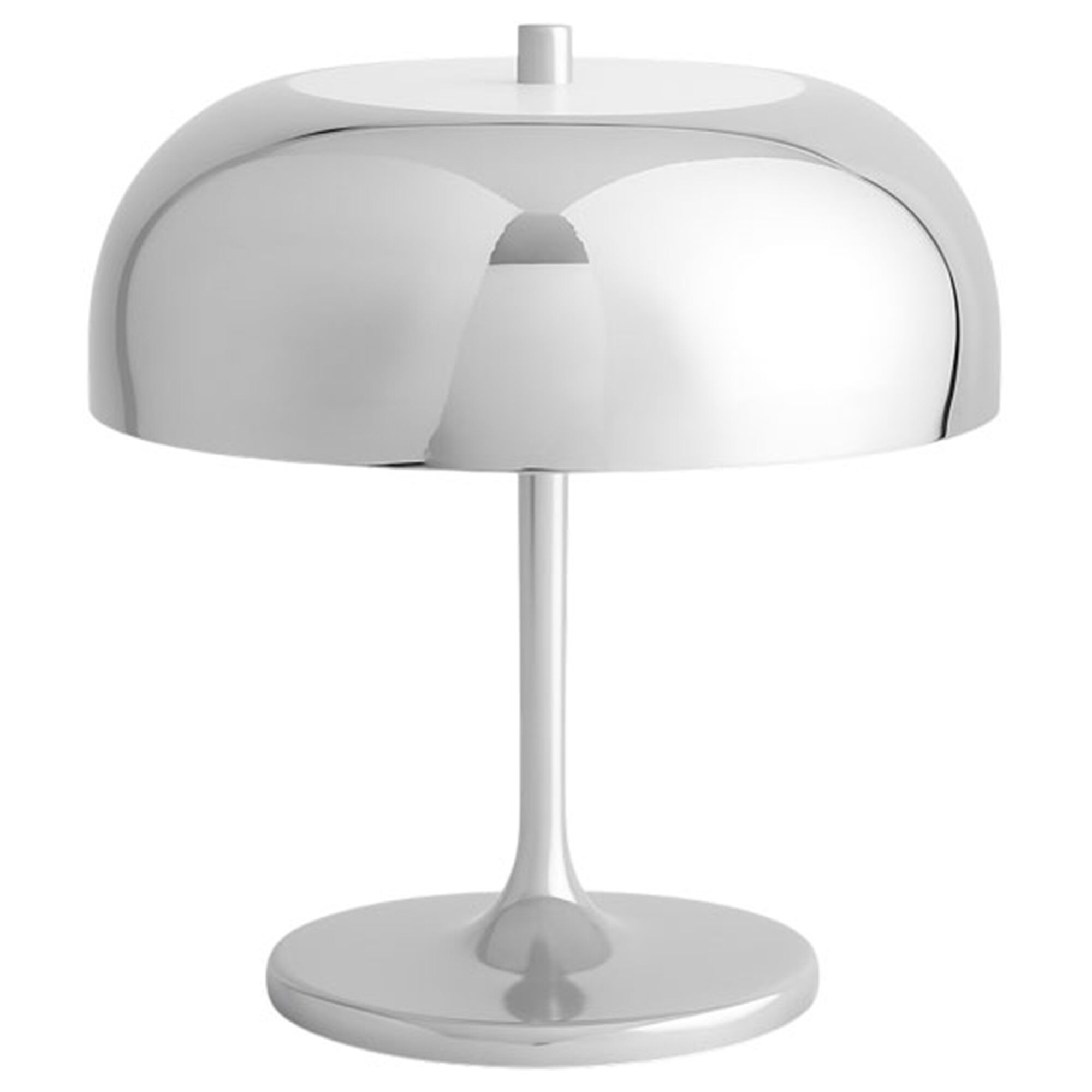 Decotique Deco Disco Move, bærbar bordlampe i krom