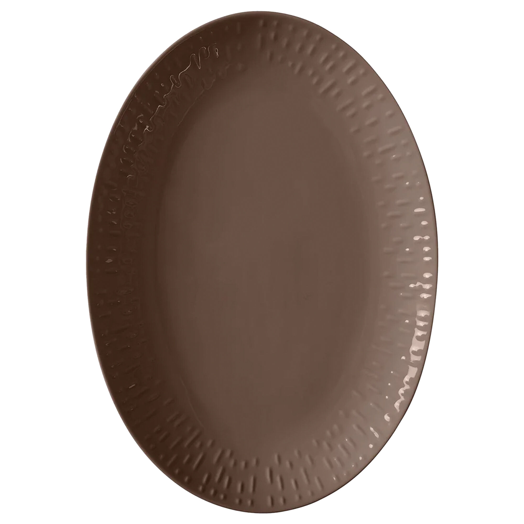 AIDA Confetti serveringsfad, 36 cm  -  chokolade