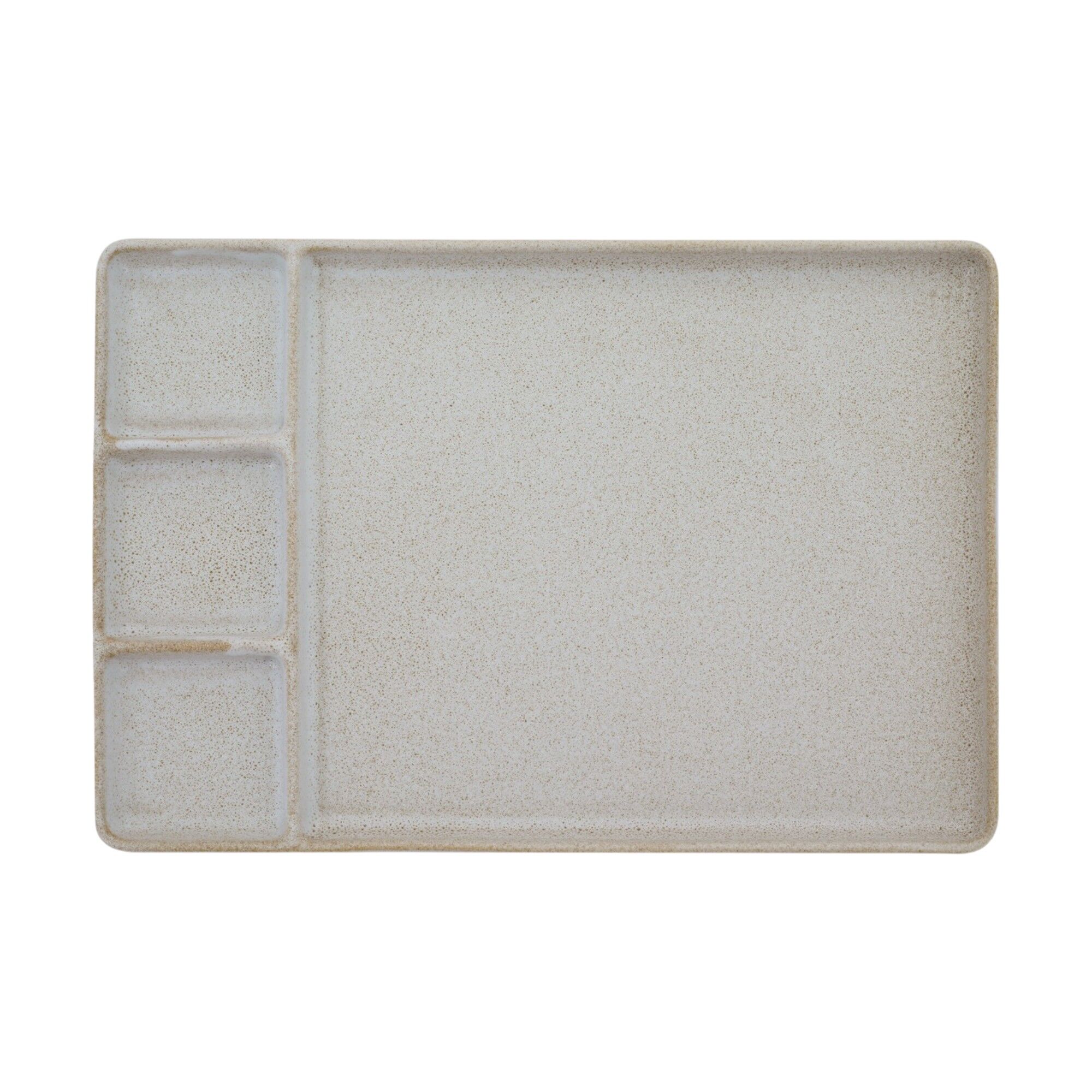 Aida RAW tapas- og sushifad 31,5 Ã 21,5 cm, sandbeige