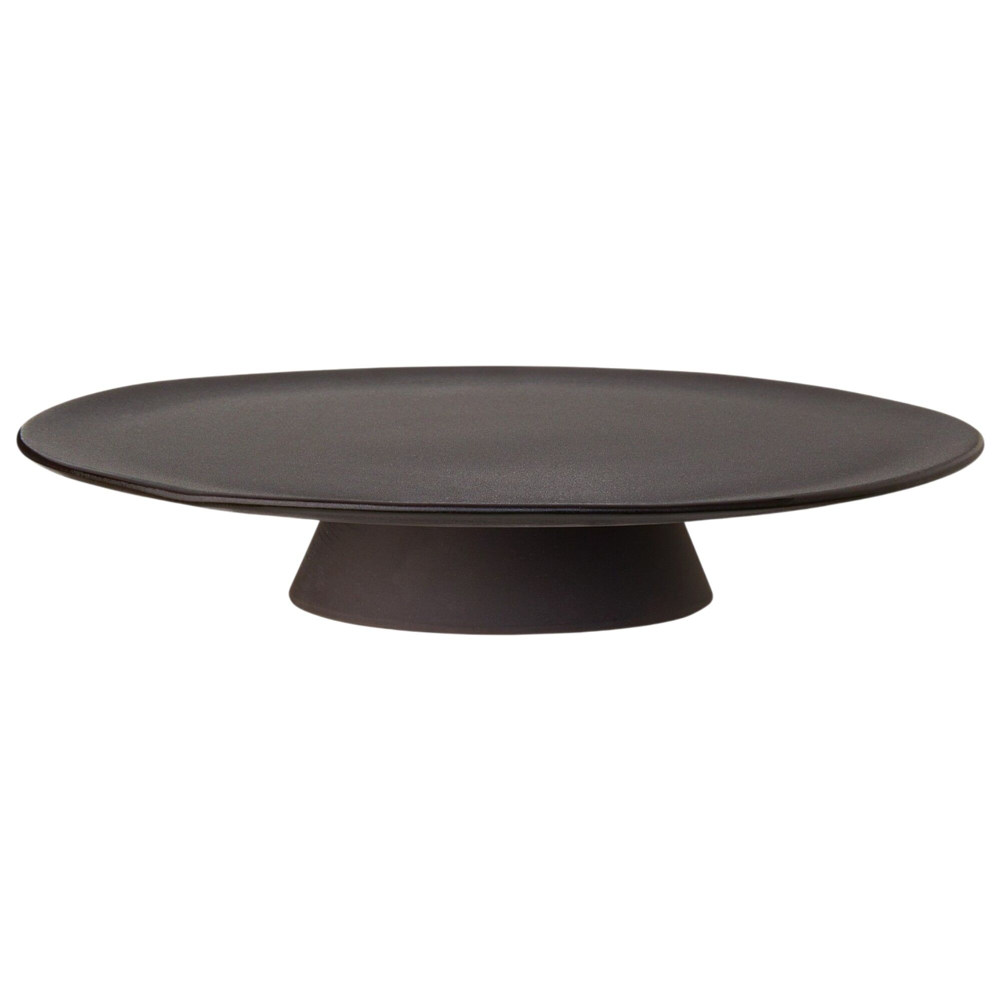 Aida RAW kagefad på fod, 34 cm  -  titanium black