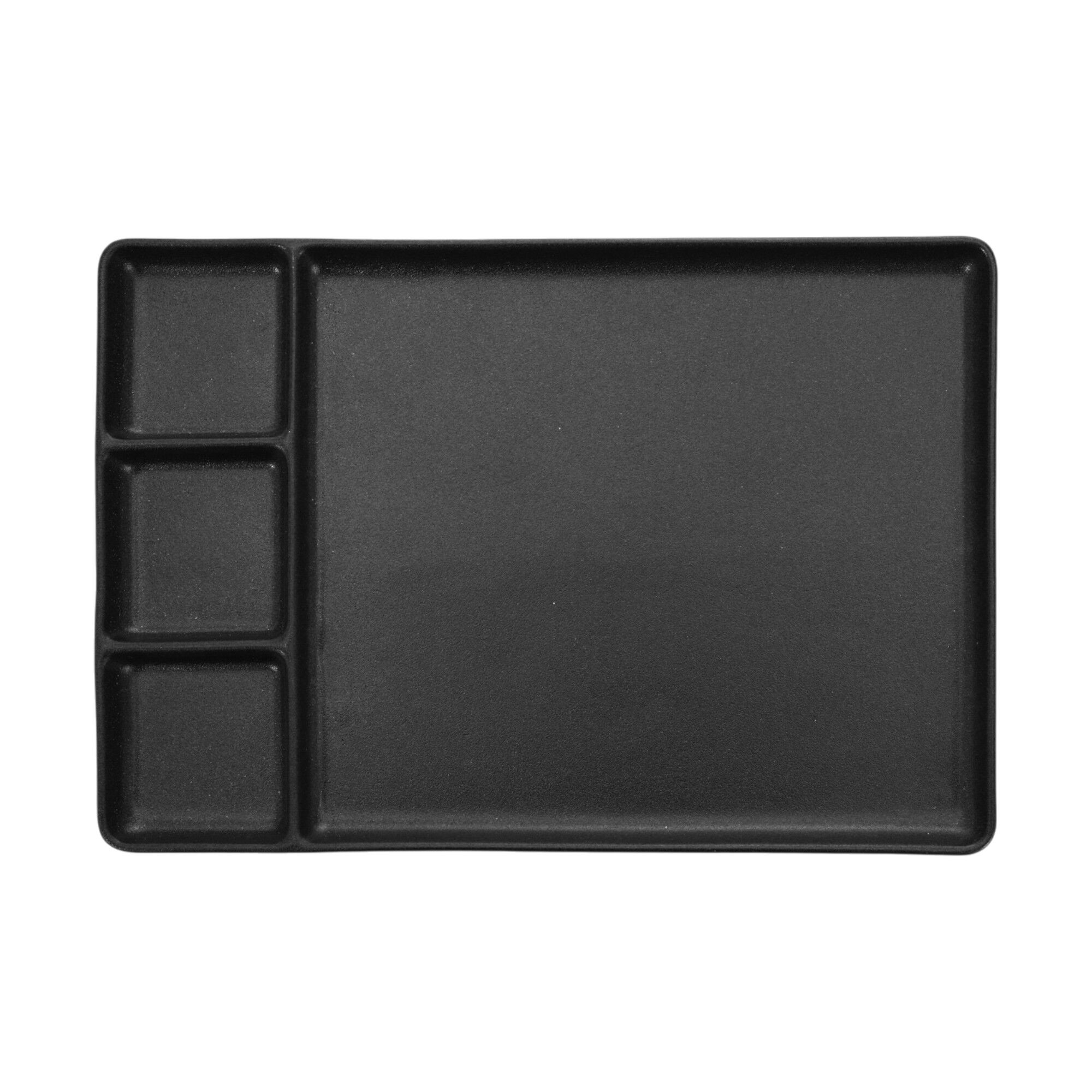 Aida RAW tapas- og sushifad 31,5 Ã 21,5 cm, titanium sort