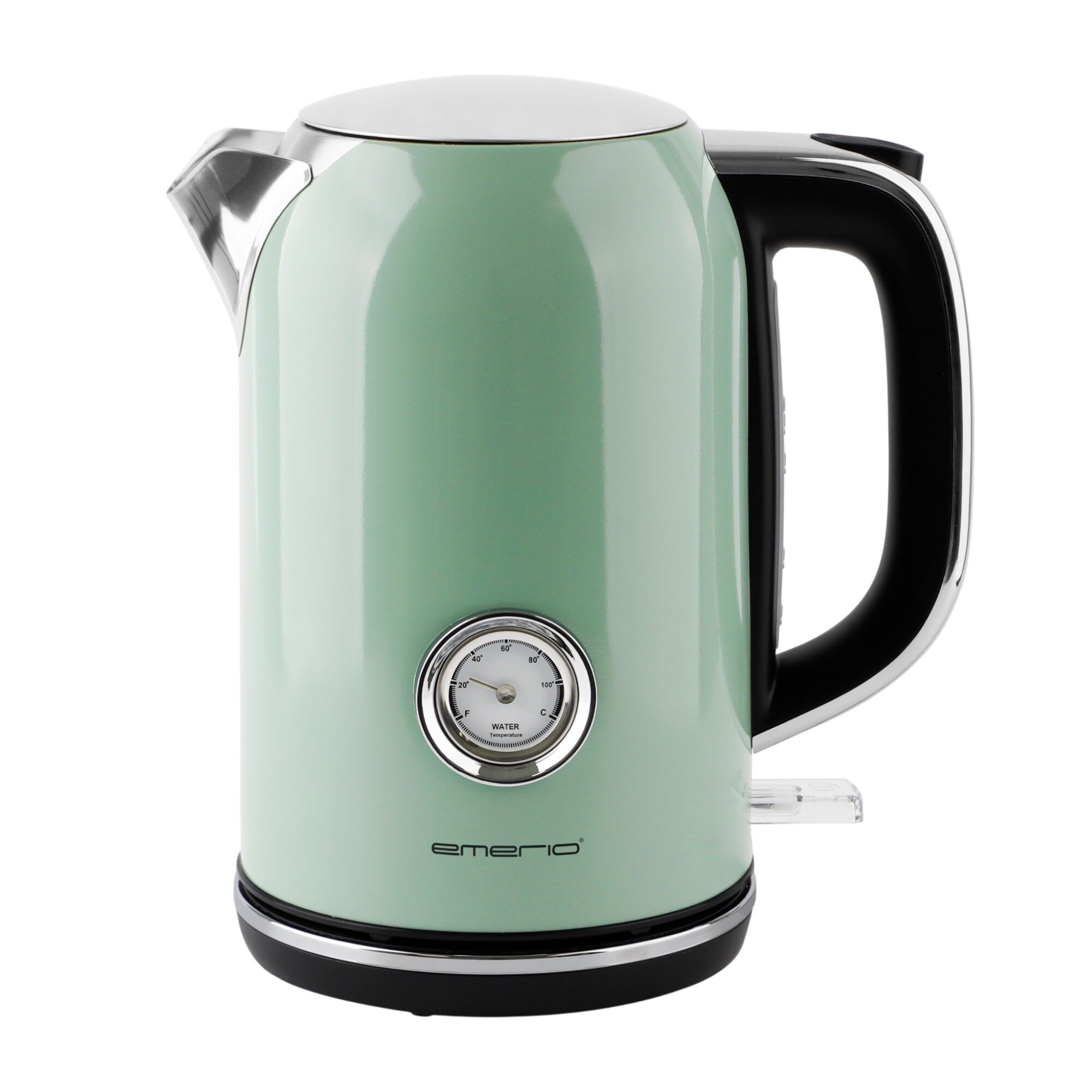 Emerio Retro vandkoger 1,7 liter, grøn