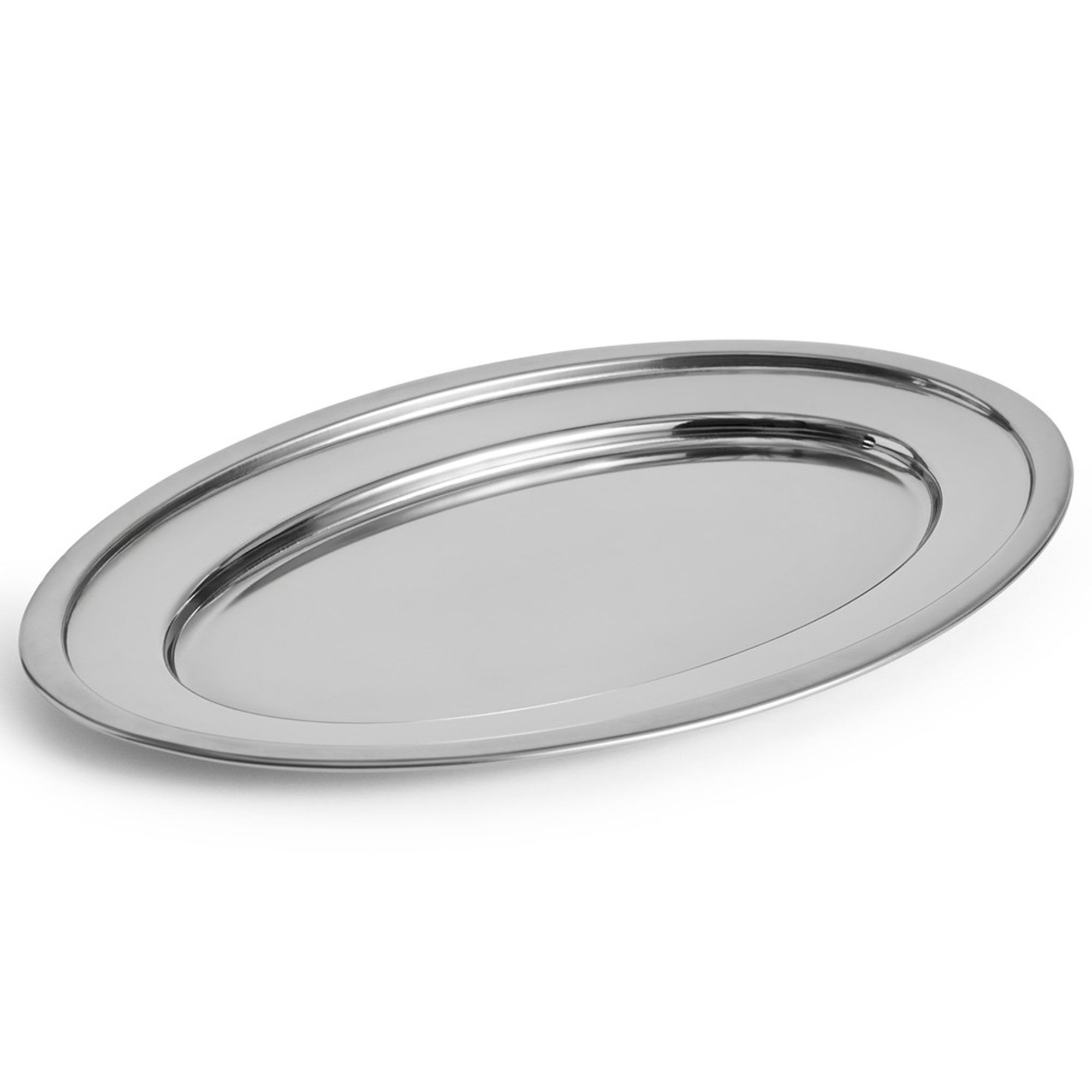 Hay Essential Steel ovalt serveringsfad, medium, rustfrit stål