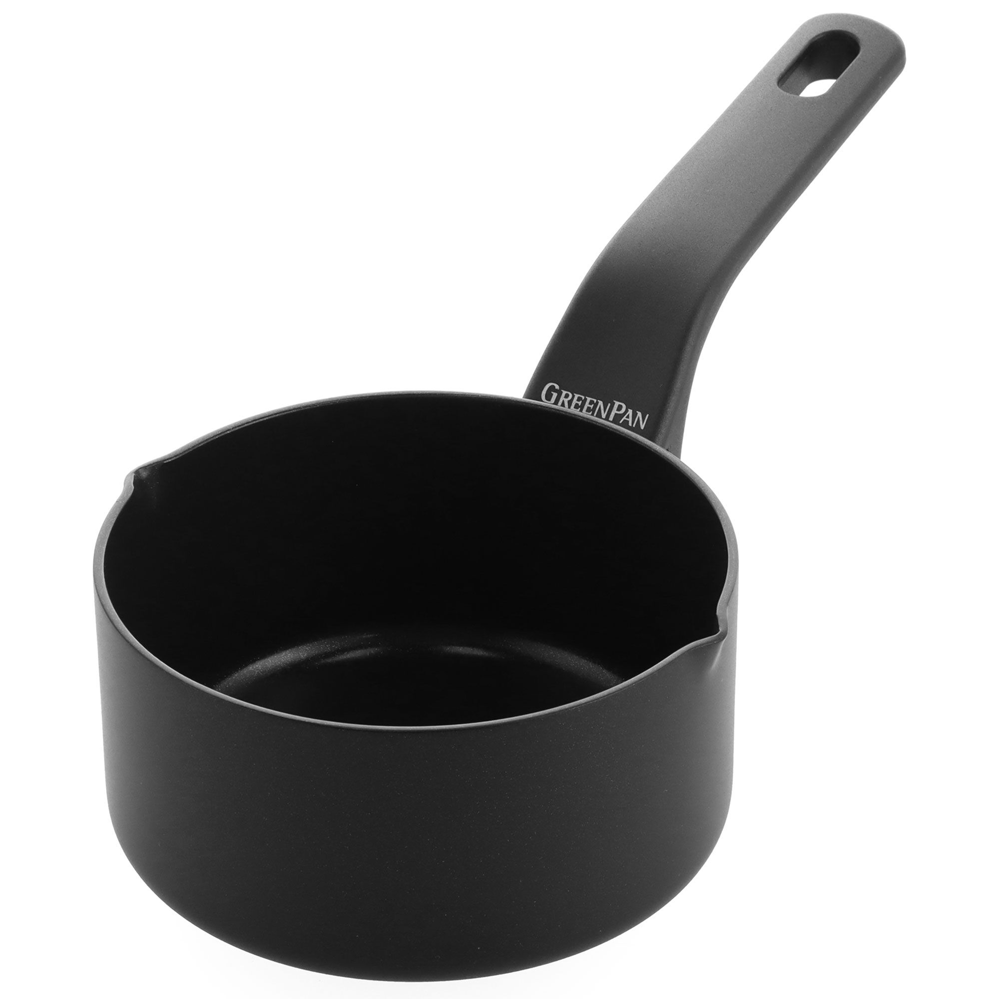 Greenpan Essence kasserolle 16 cm, sort