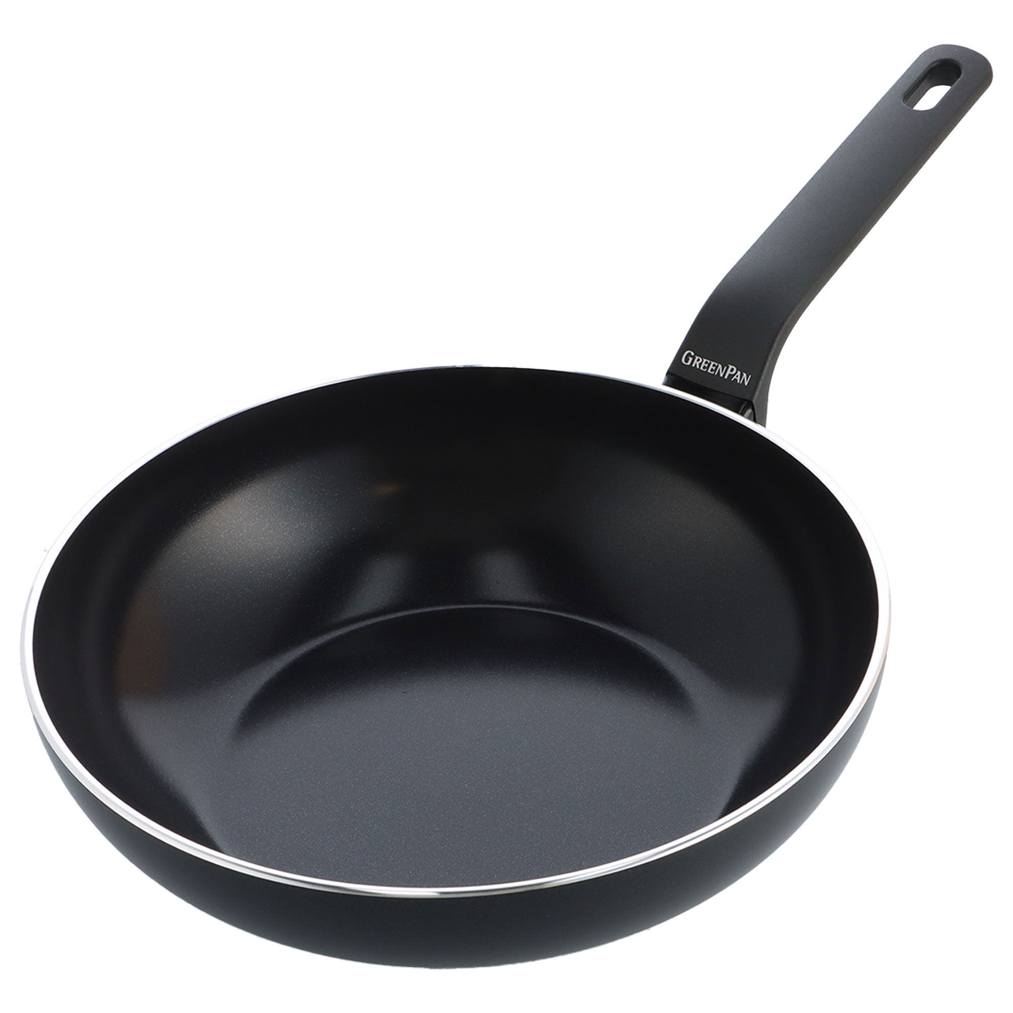 Greenpan Essence wokpande 28 cm, sort
