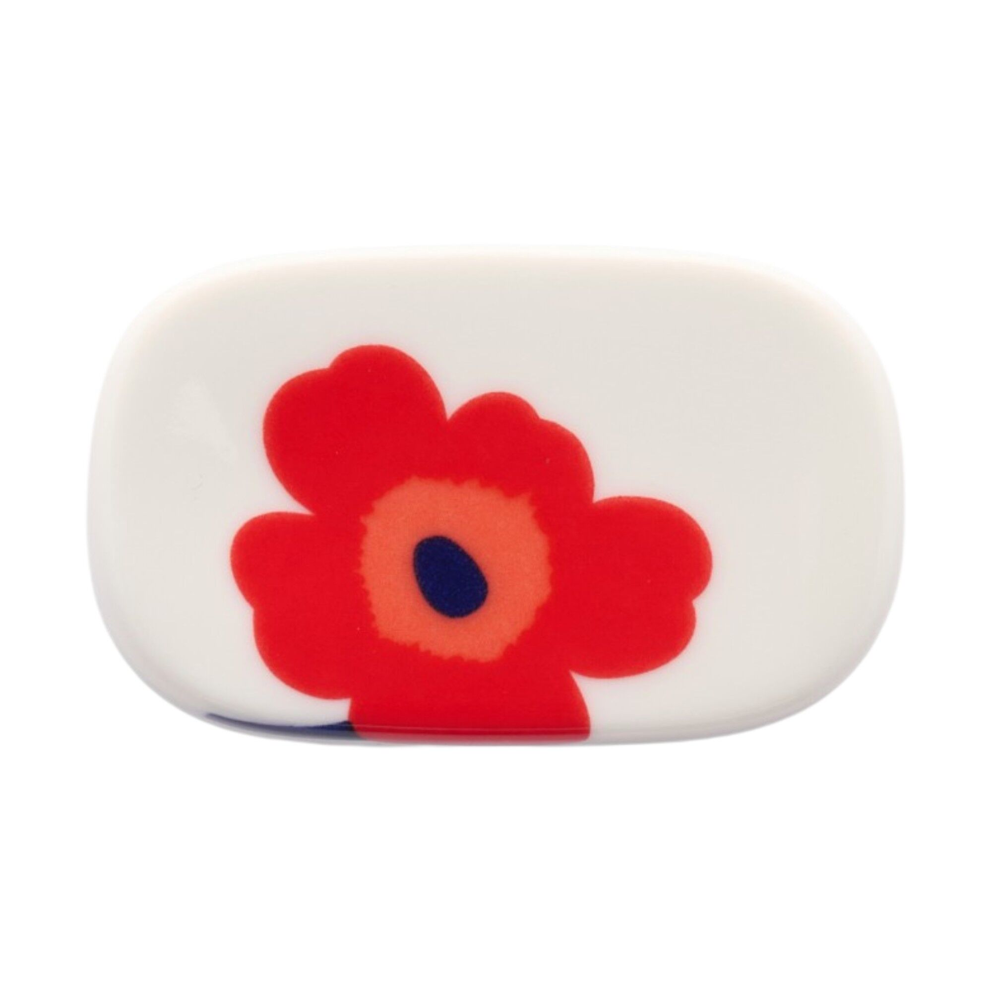 Marimekko Unikko støtte til spisepinde, 2-pak, hvid/rød/blå