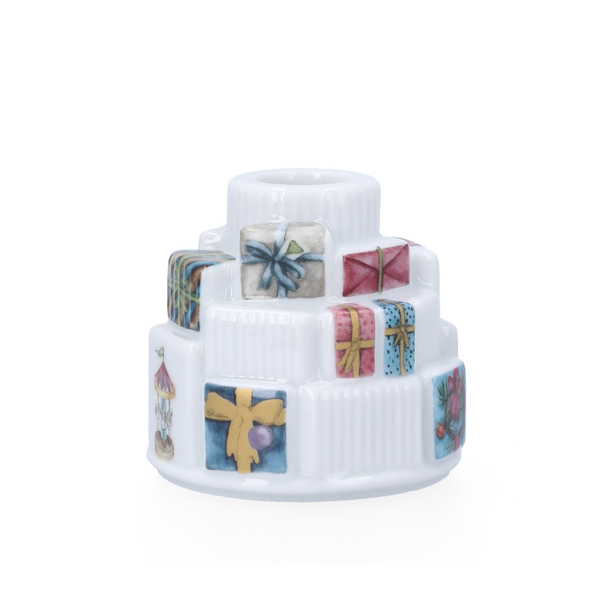 Kähler Hammershøi Christmas Gaver lysestage 7,5 cm
