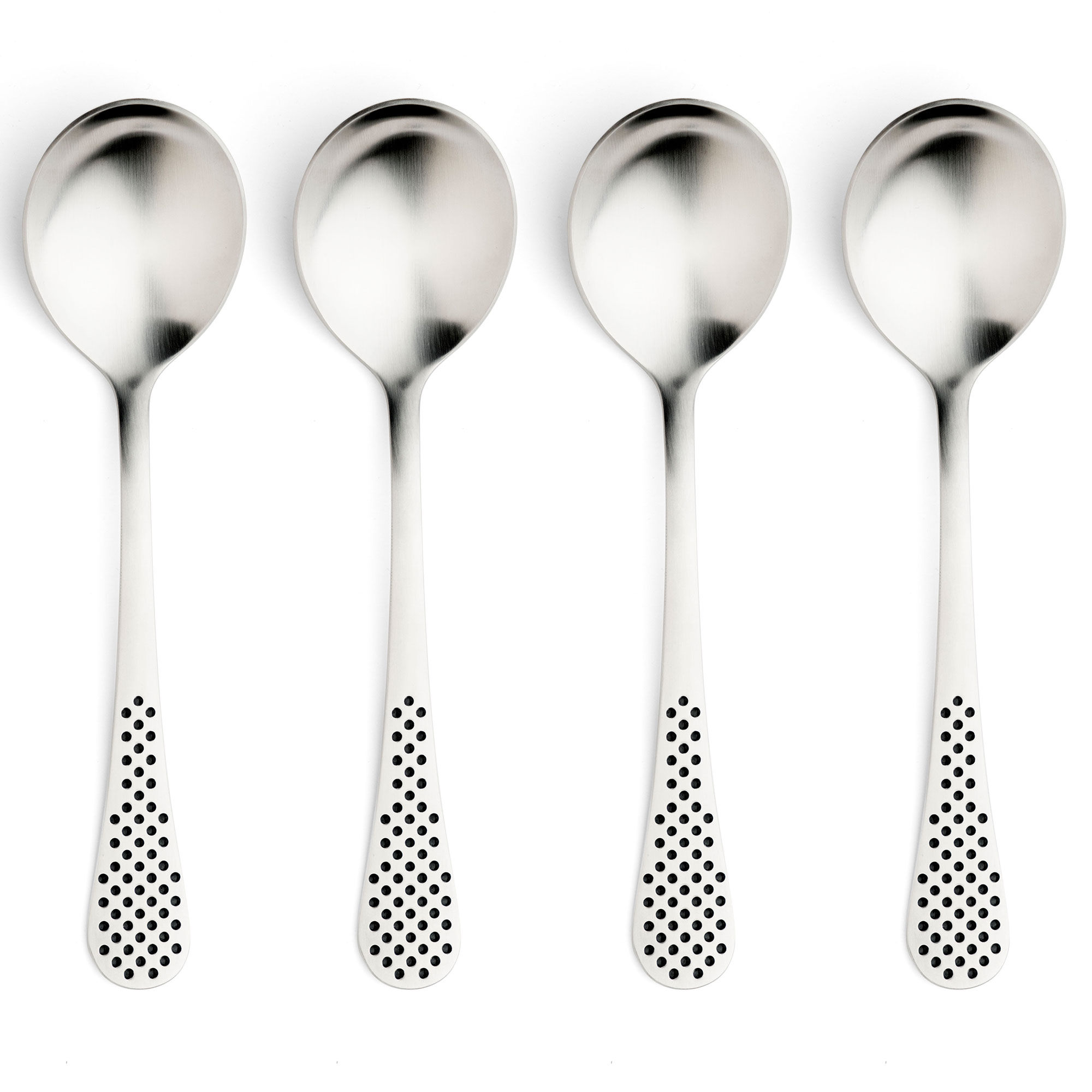 Global Suppeske 18,4 cm, rustfrit stål, 4 stk.