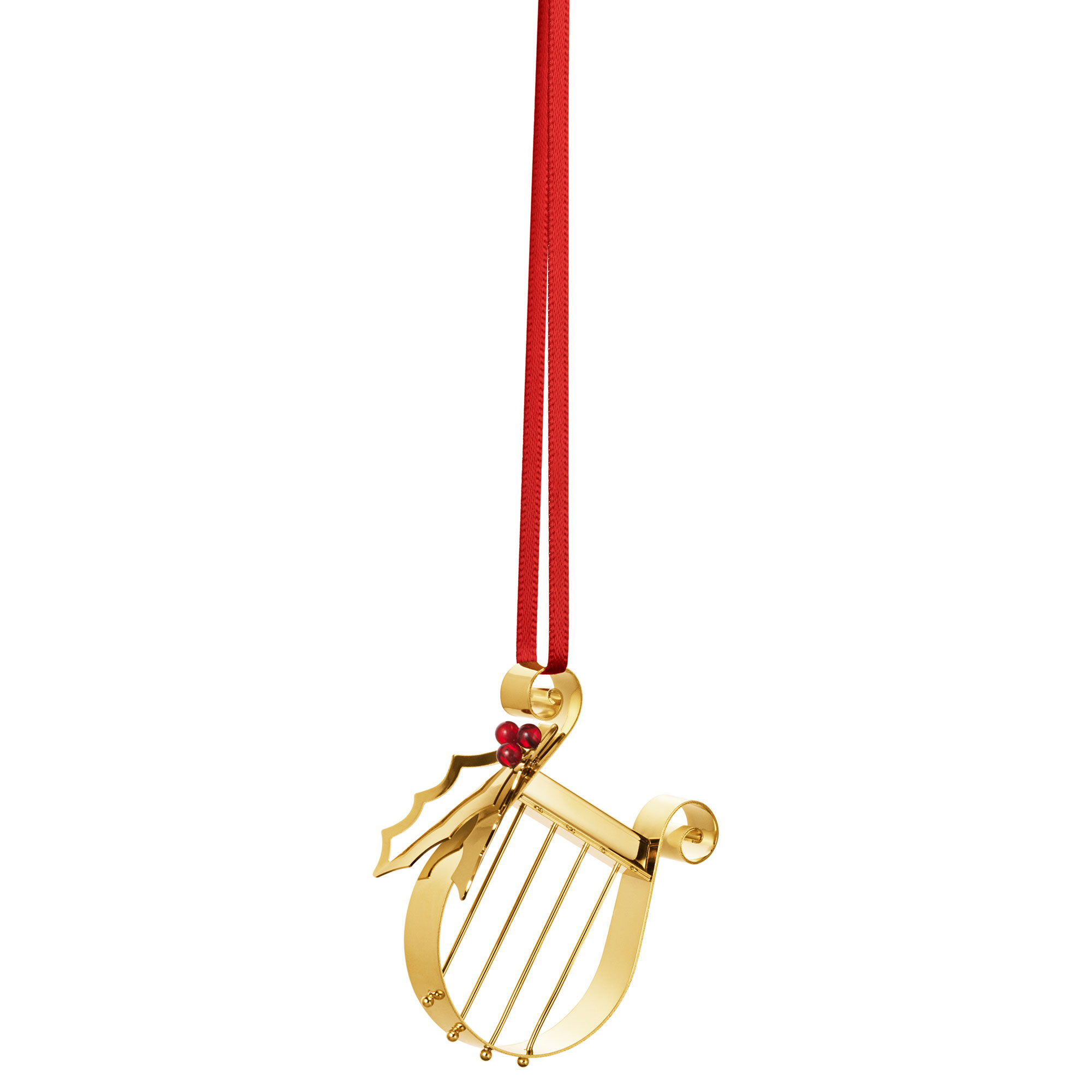 Georg jensen Classic Christmas 2026 Harpa julepynt, guld