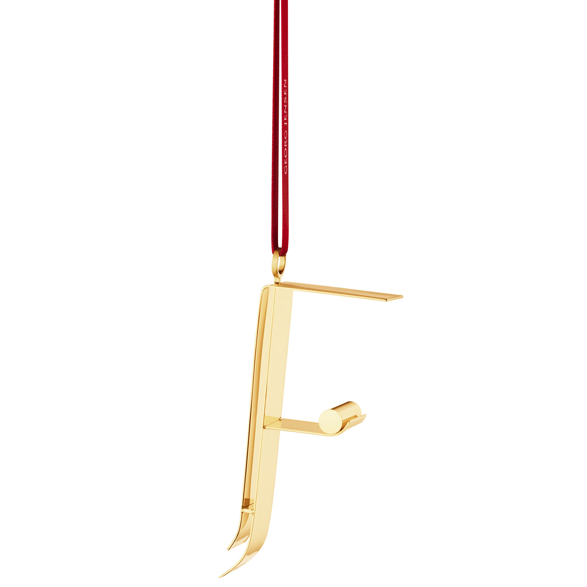 Georg jensen Bogstavsdekoration F