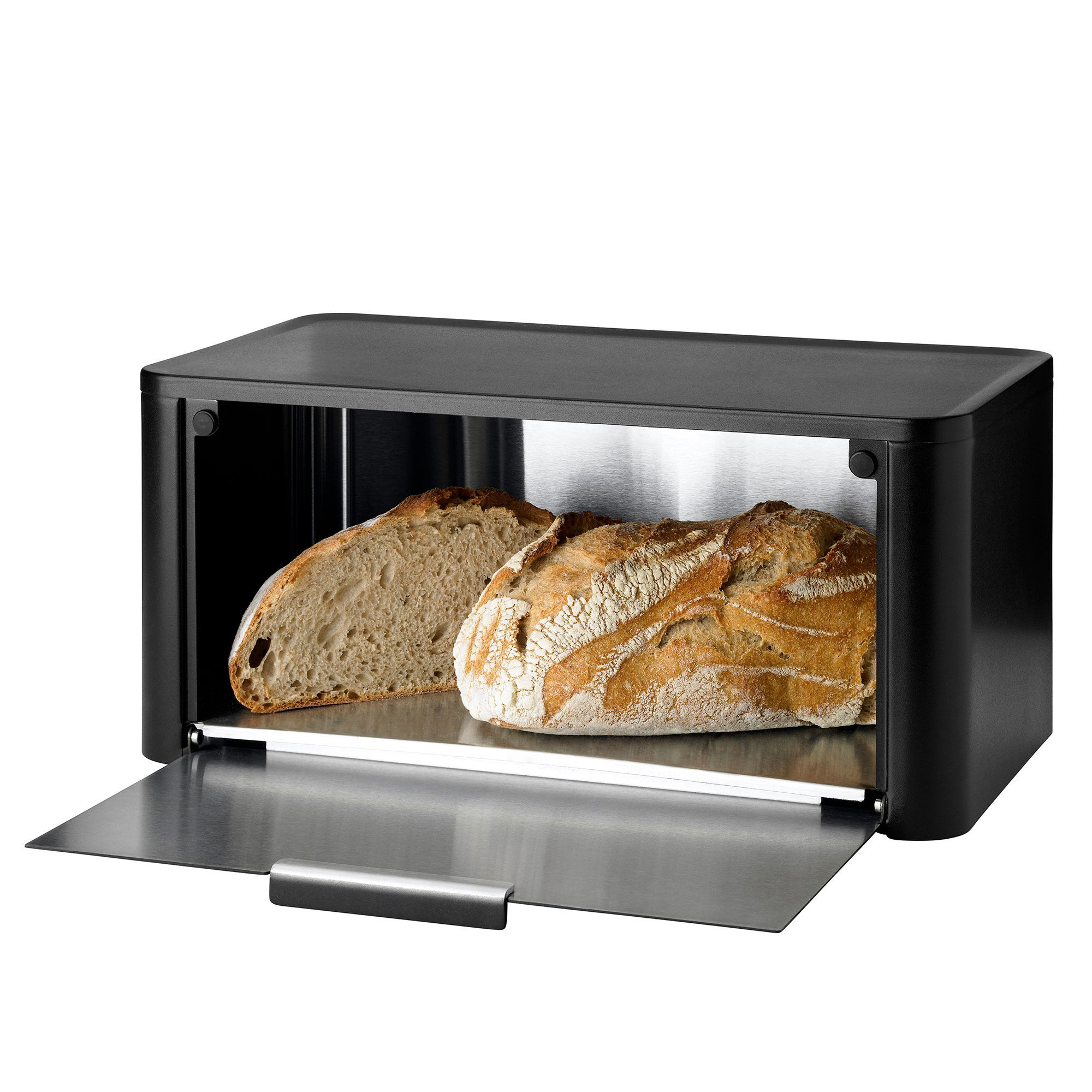 Stelton SR brødkasse 18 cm, sort