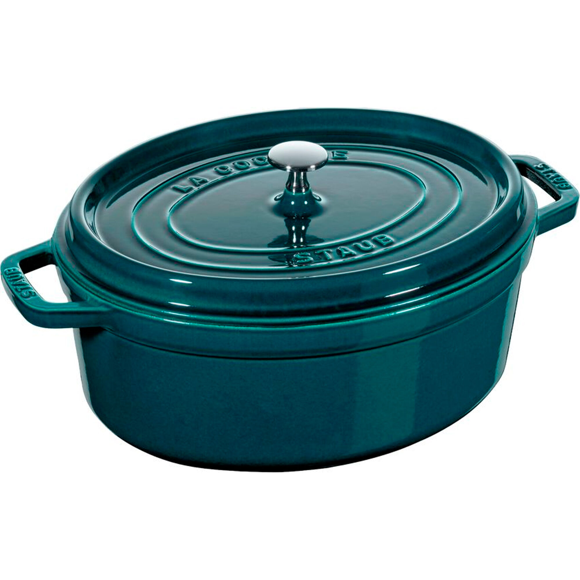 Staub La Cocotte oval støbejernsgryde 33 cm / 6,7 liter, La Mer